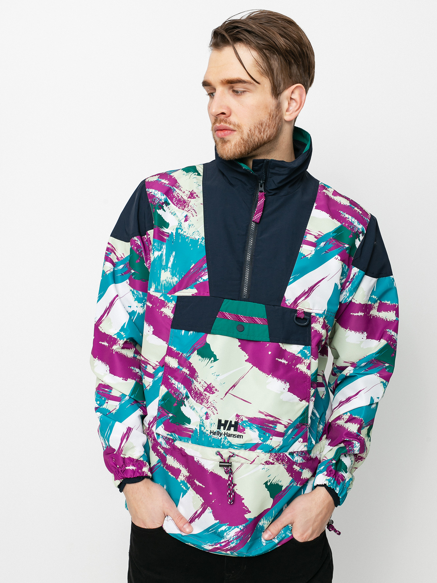 Helly Hansen YU20 Wind Anorak Jacket multicolor (jade print)