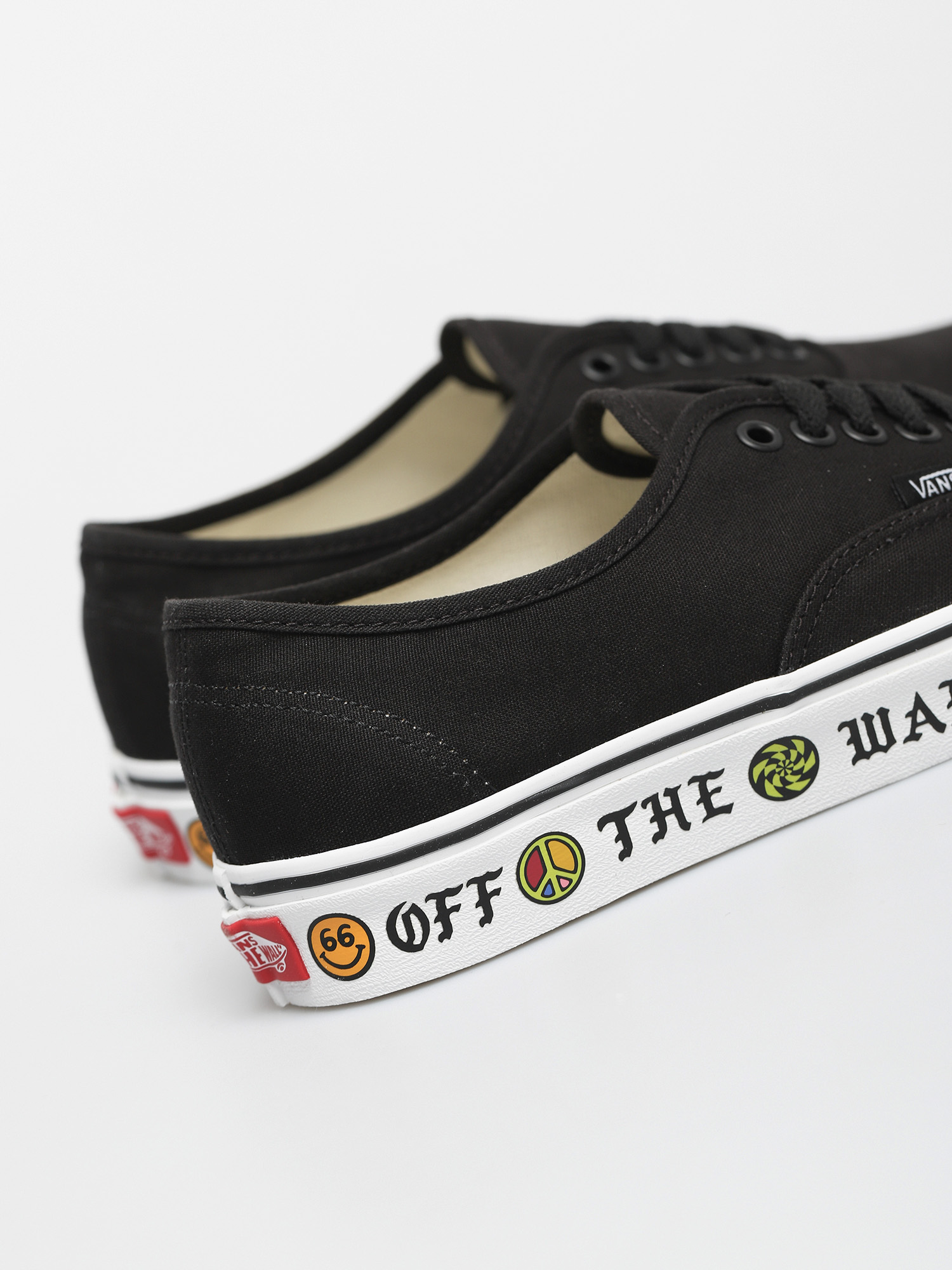 Vans Authentic Shoes (sidewall otw/black)