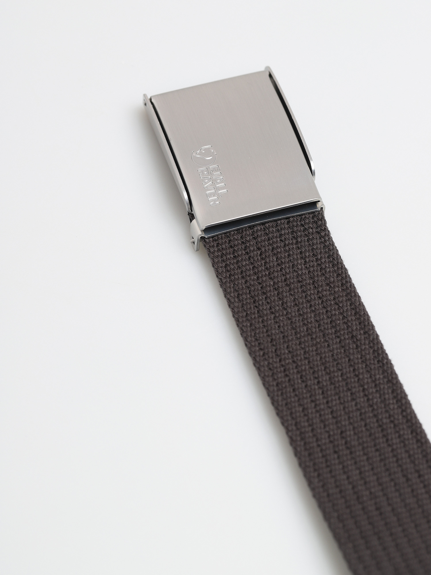 grey canvas belt