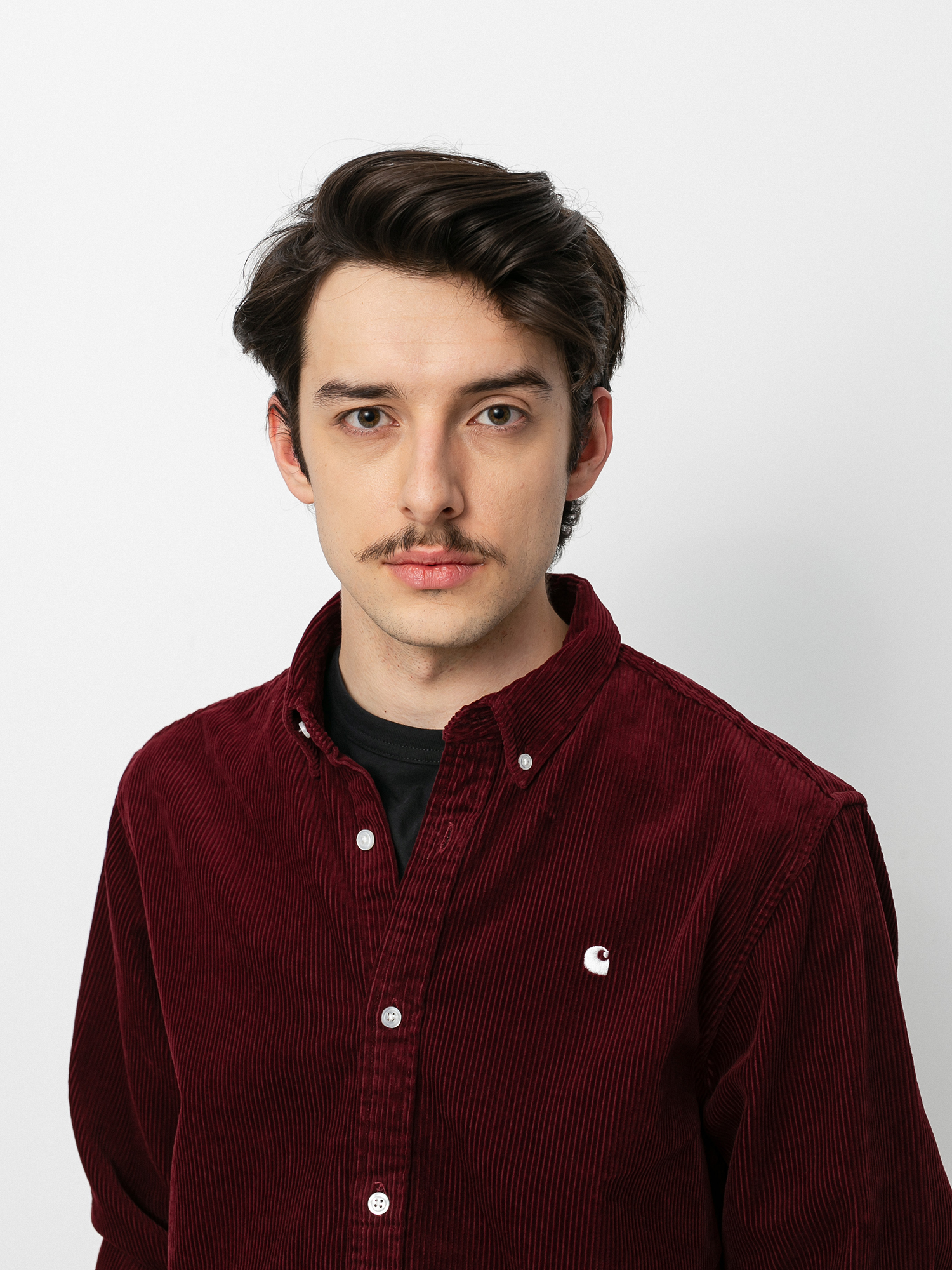 Carhartt WIP Madison Cord Shirt (bordeaux)