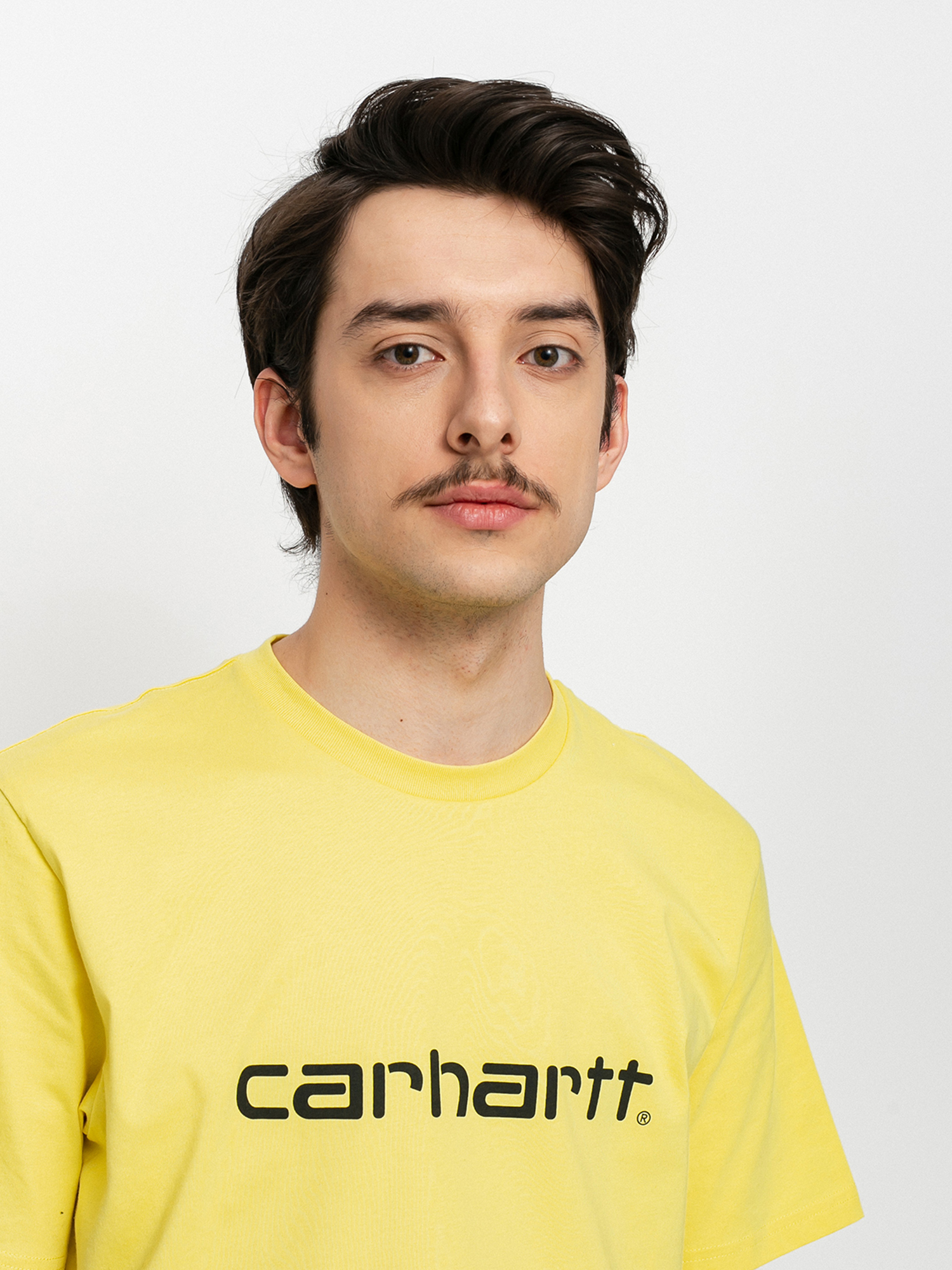 Carhartt WIP Script T-shirt (limoncello/black)