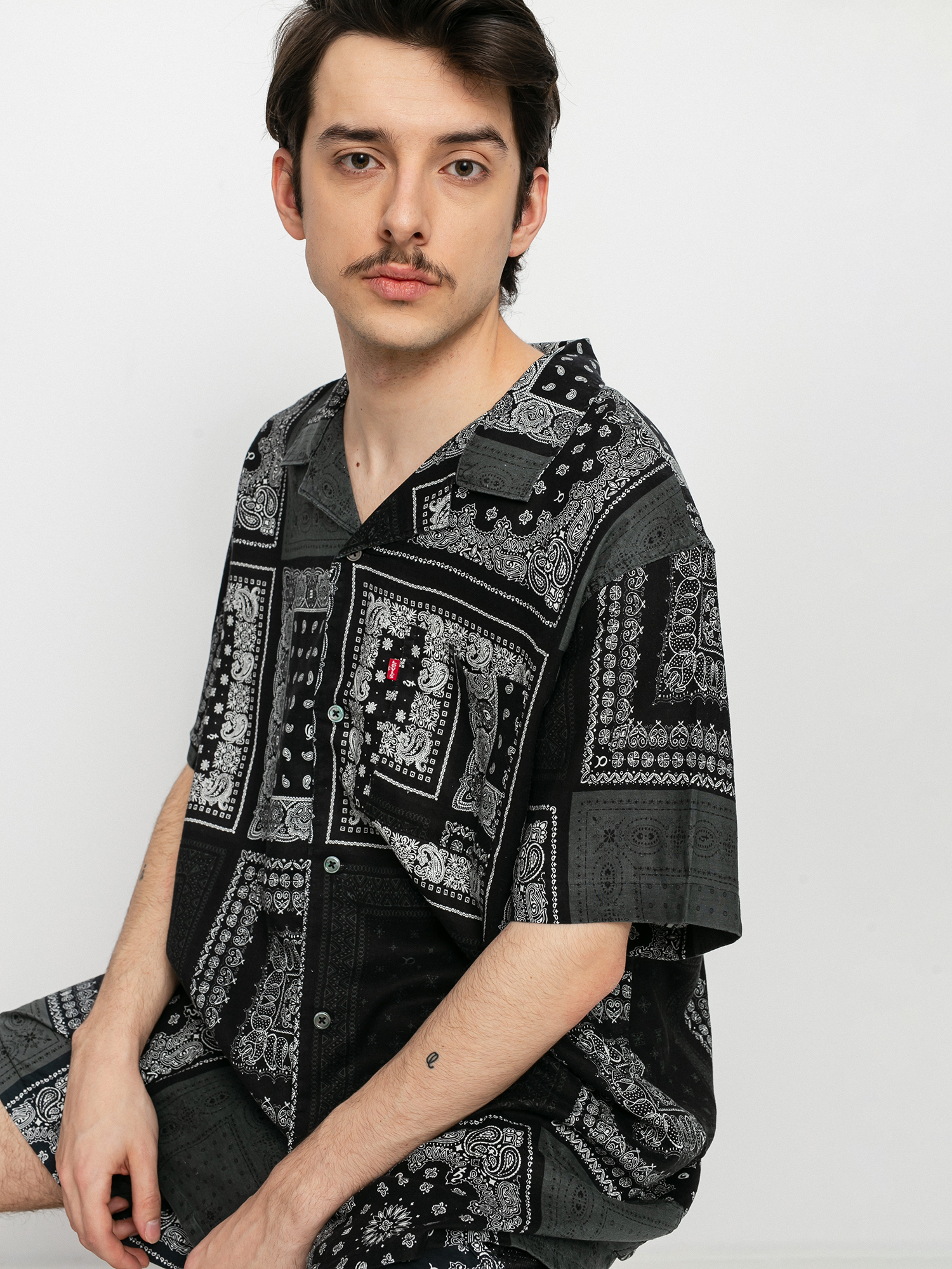 Levi's® Cubano Shirt (multibandana beau)