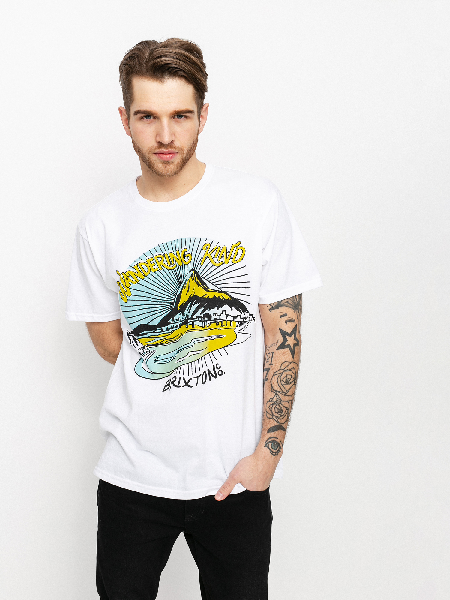 Brixton Calavera X Stt T-shirt (white)