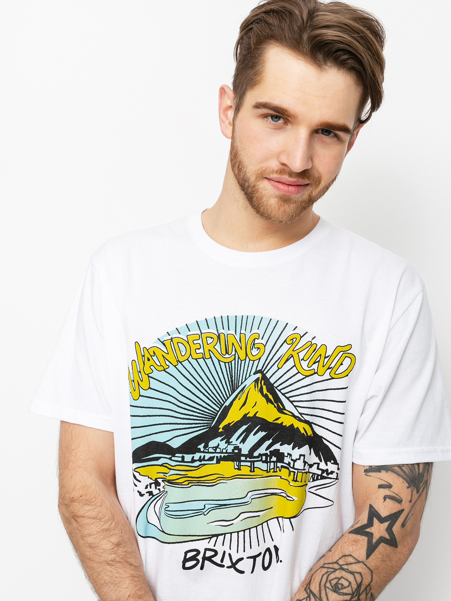 Brixton Calavera X Stt T-shirt (white)