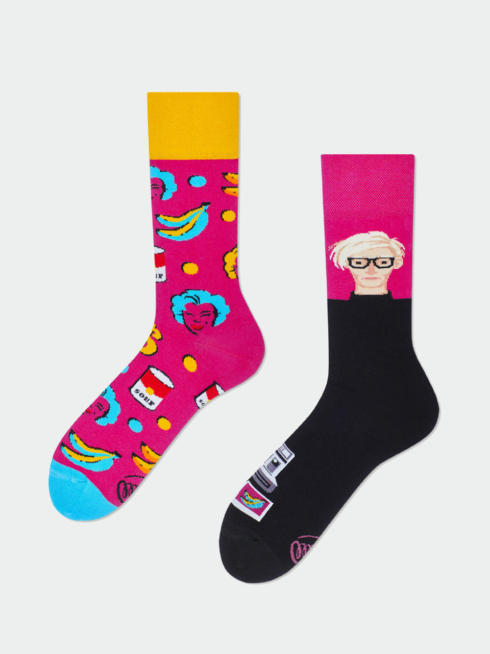 Many Mornings Pop Art Socks (multi)