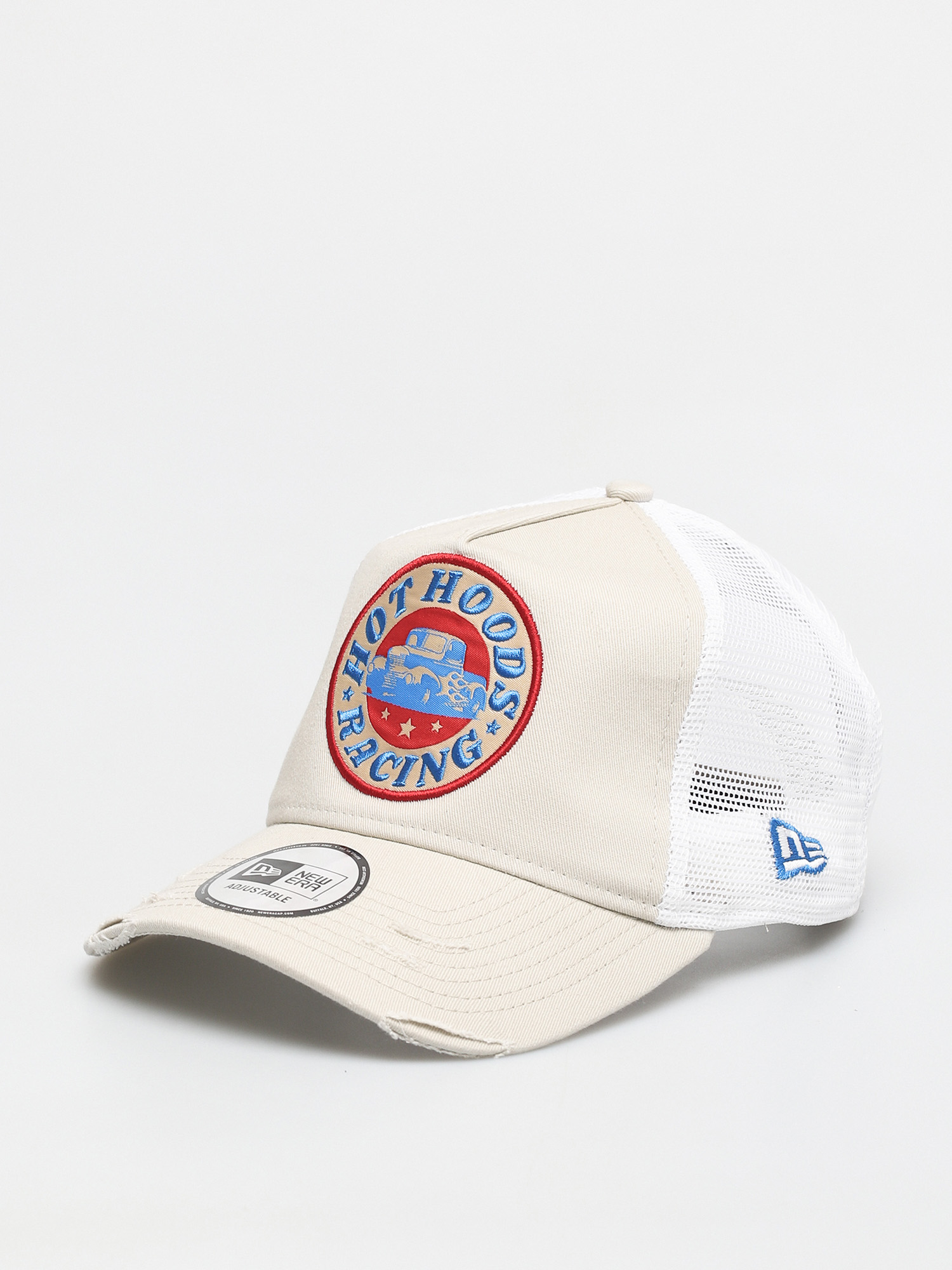 New Era Race Patch Trucker ZD Cap (light beige)