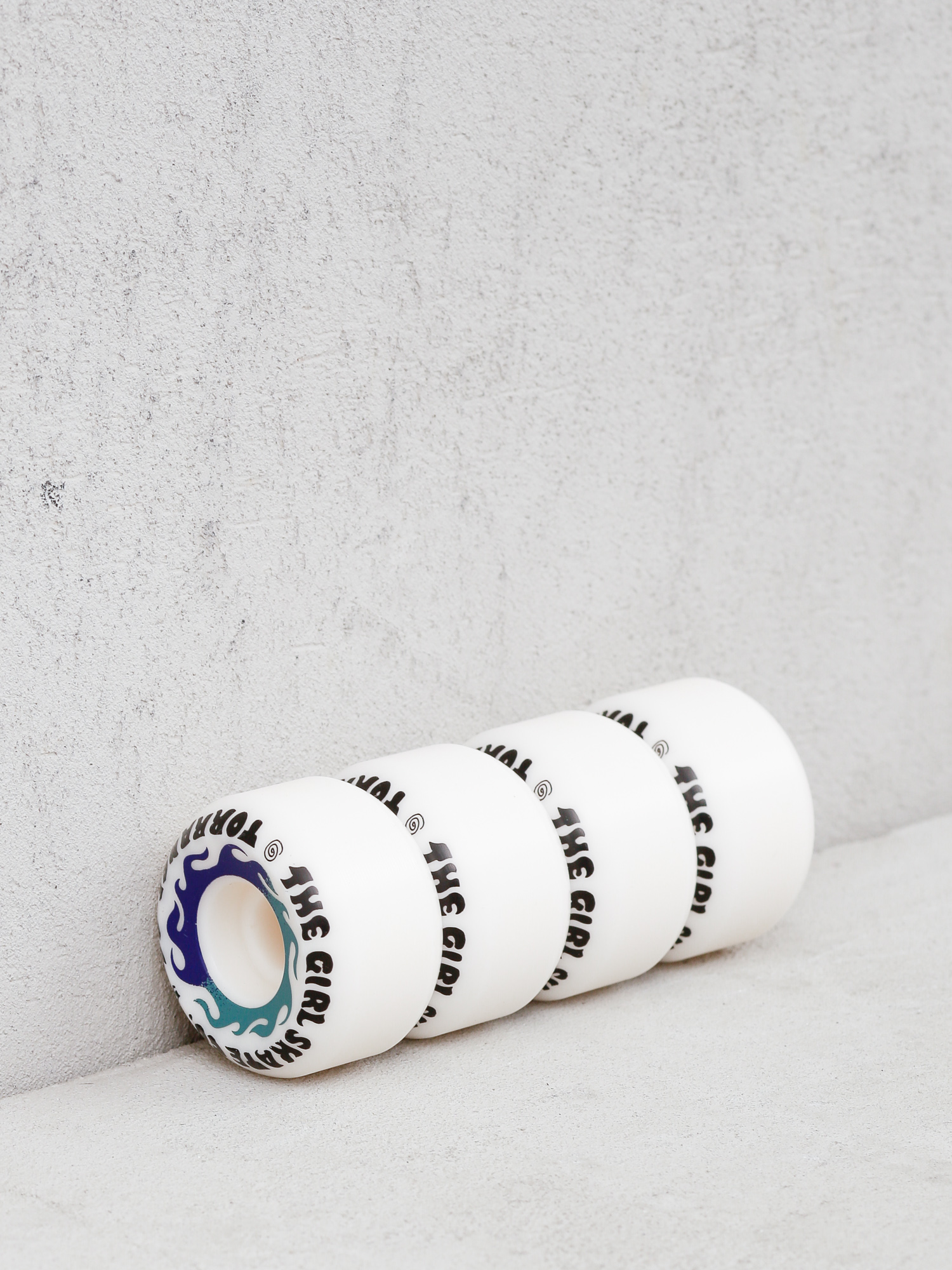 Girl Skateboard Gssc Conical Wheels (white/black/blue)