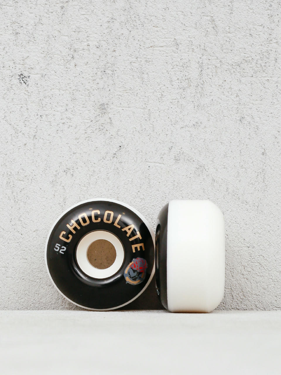 Chocolate Luchadore Staple Wheels (white/black/gold)