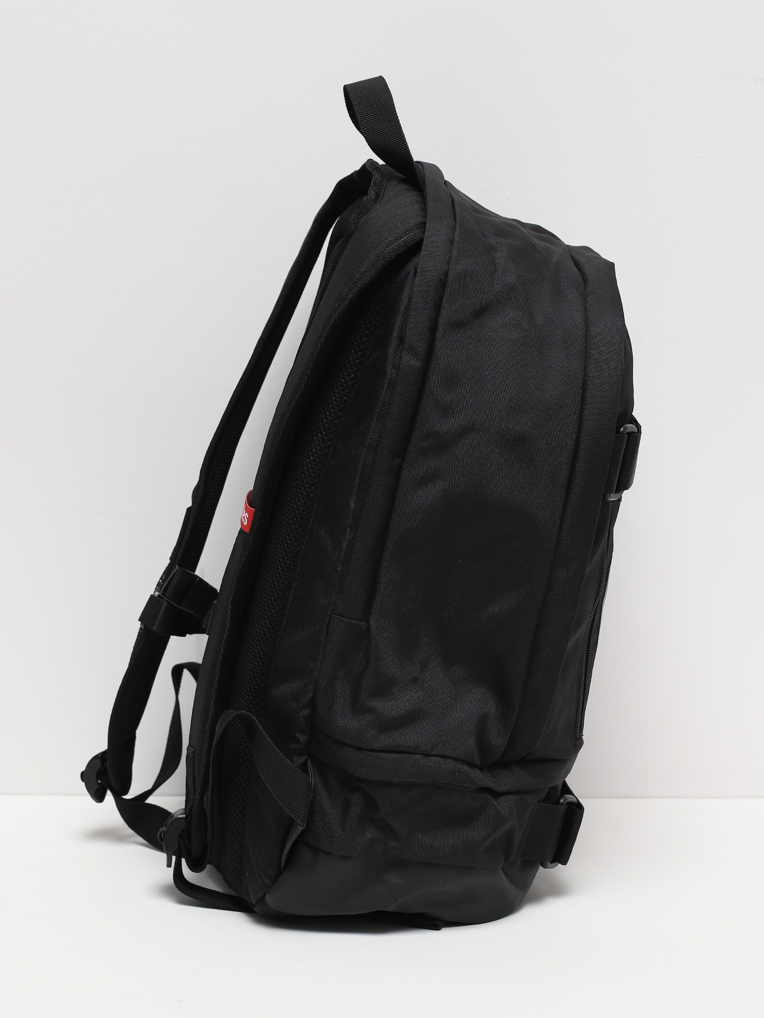 black transport backpack