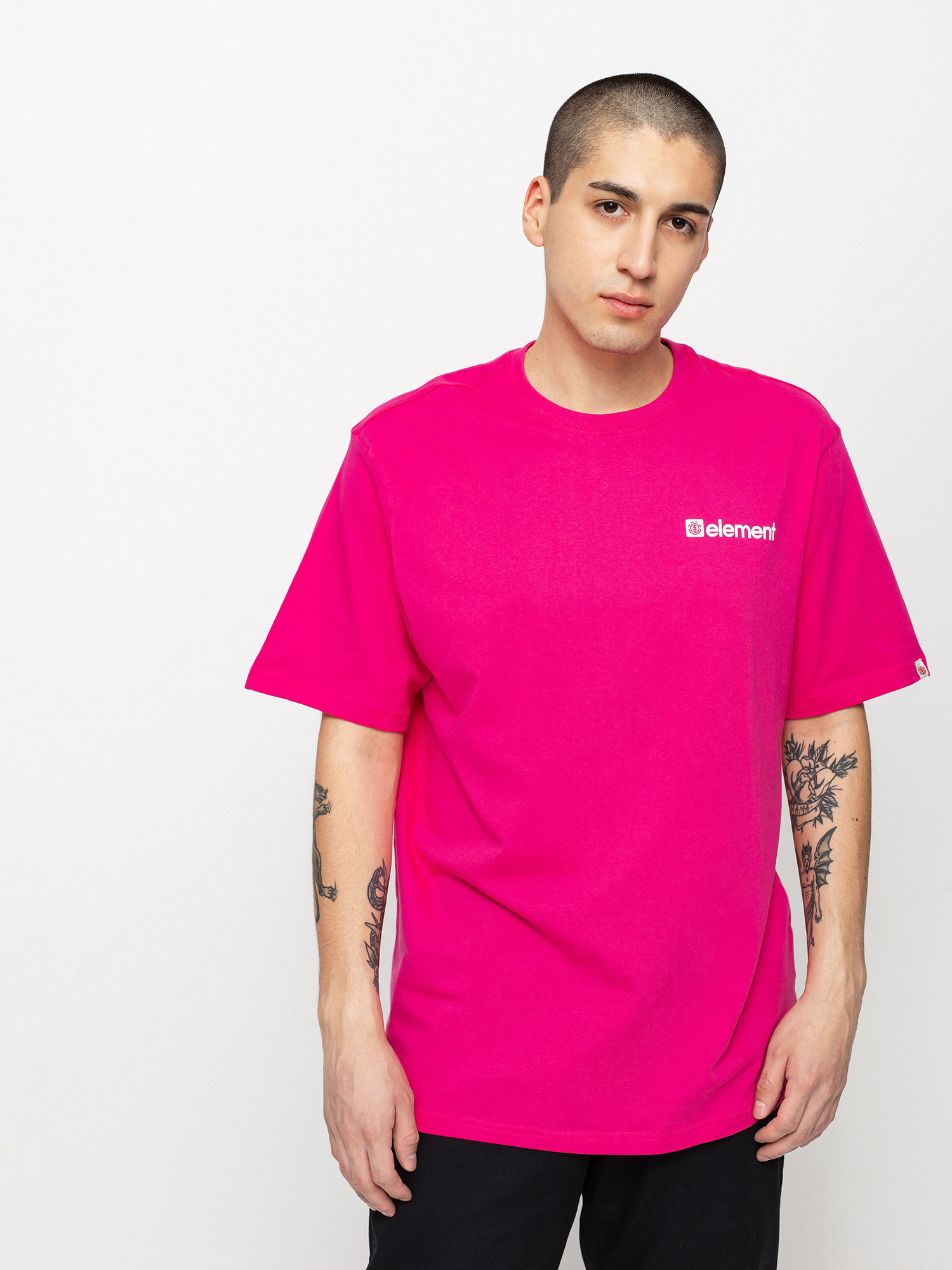 Element Joint T-shirt (fushia red)