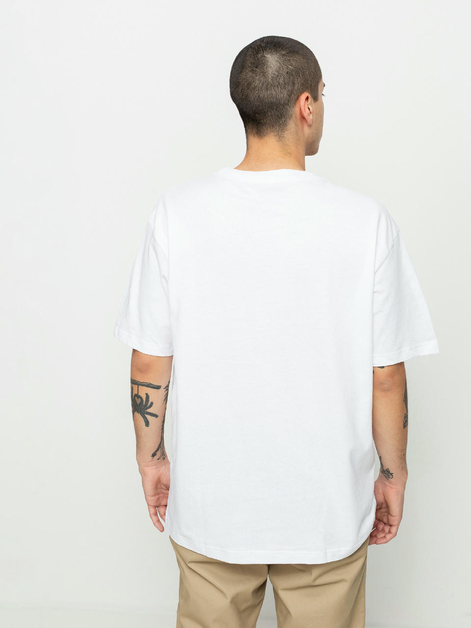 Shop Ellesse Split Mens T-Shirt White