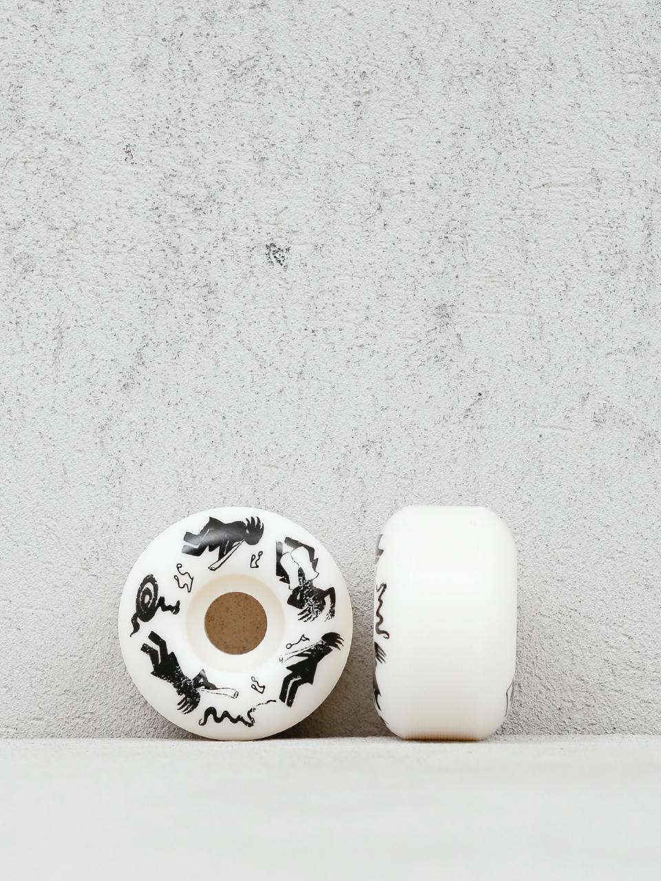 Girl Skateboard Kokopelli Staple Wheels (white/black)