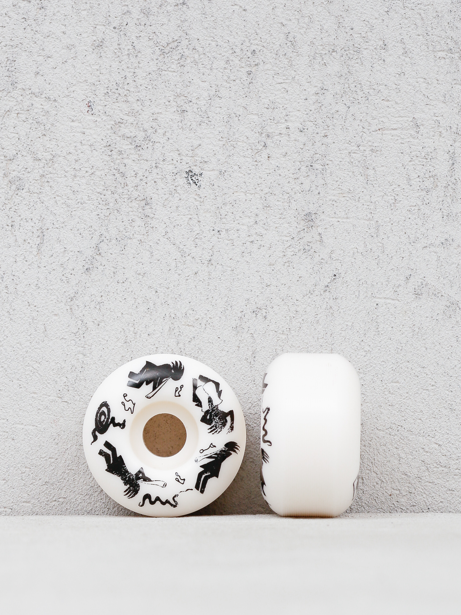 Girl Skateboard Kokopelli Staple Wheels (white/black)