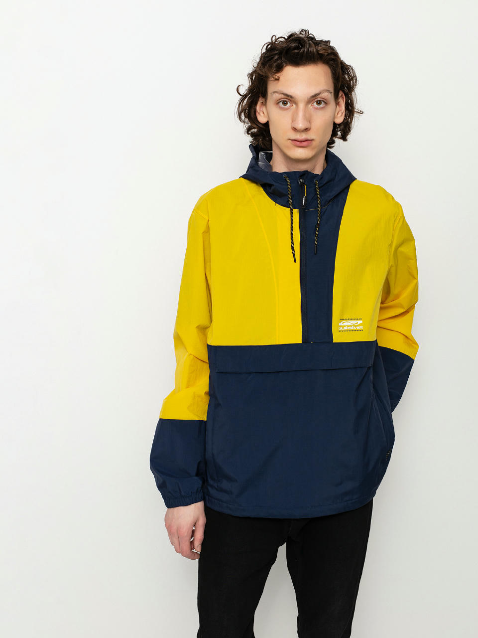 Quiksilver Pop Over Jacket - yellow (navy blazer)