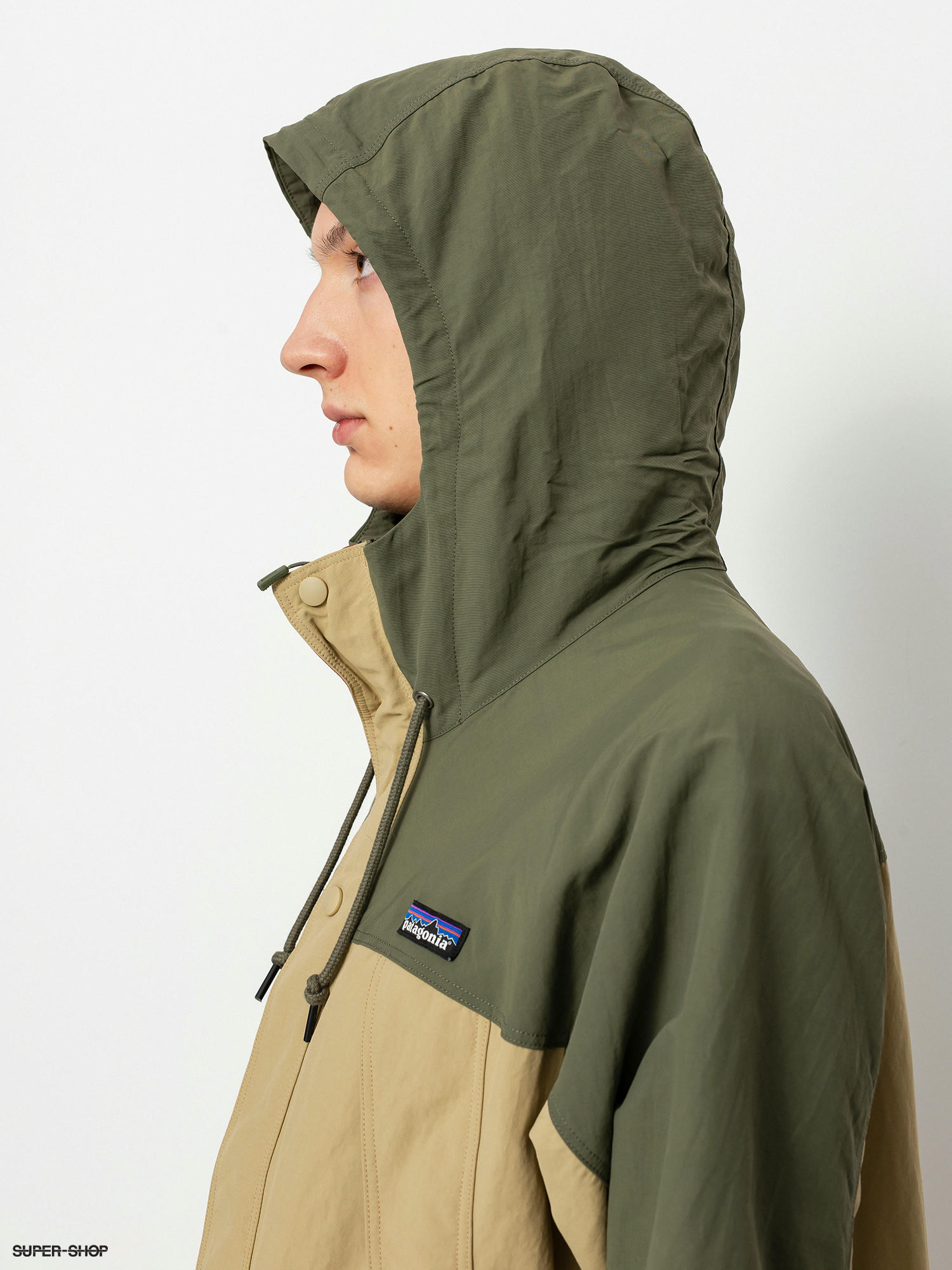 Patagonia Recycled Nylon Parka Jacket - green (classic tan)