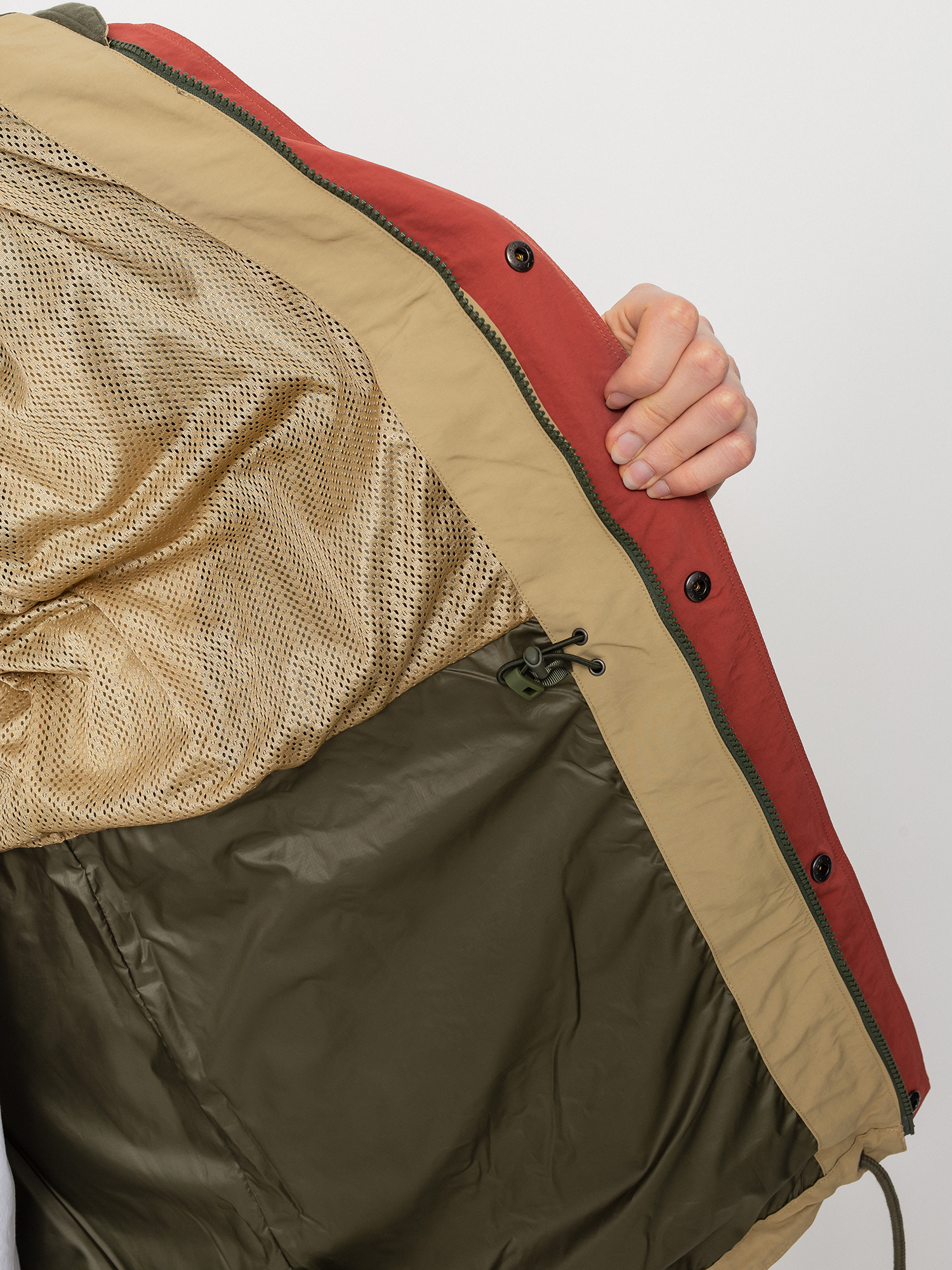 Patagonia Recycled Nylon Parka Jacket - green (classic tan)