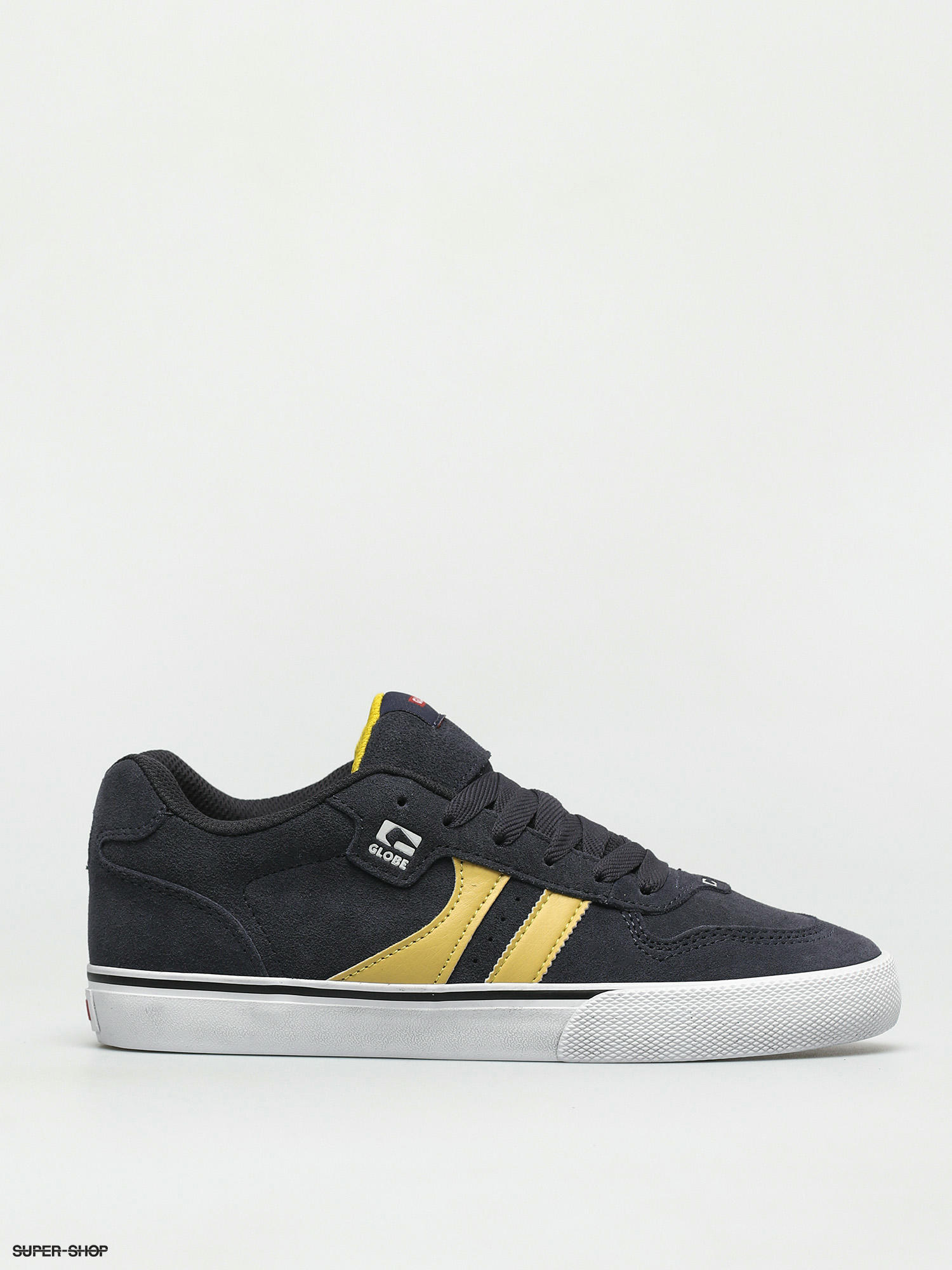 Globe Encore-2 Skate Shoes Trainers Navy Yellow