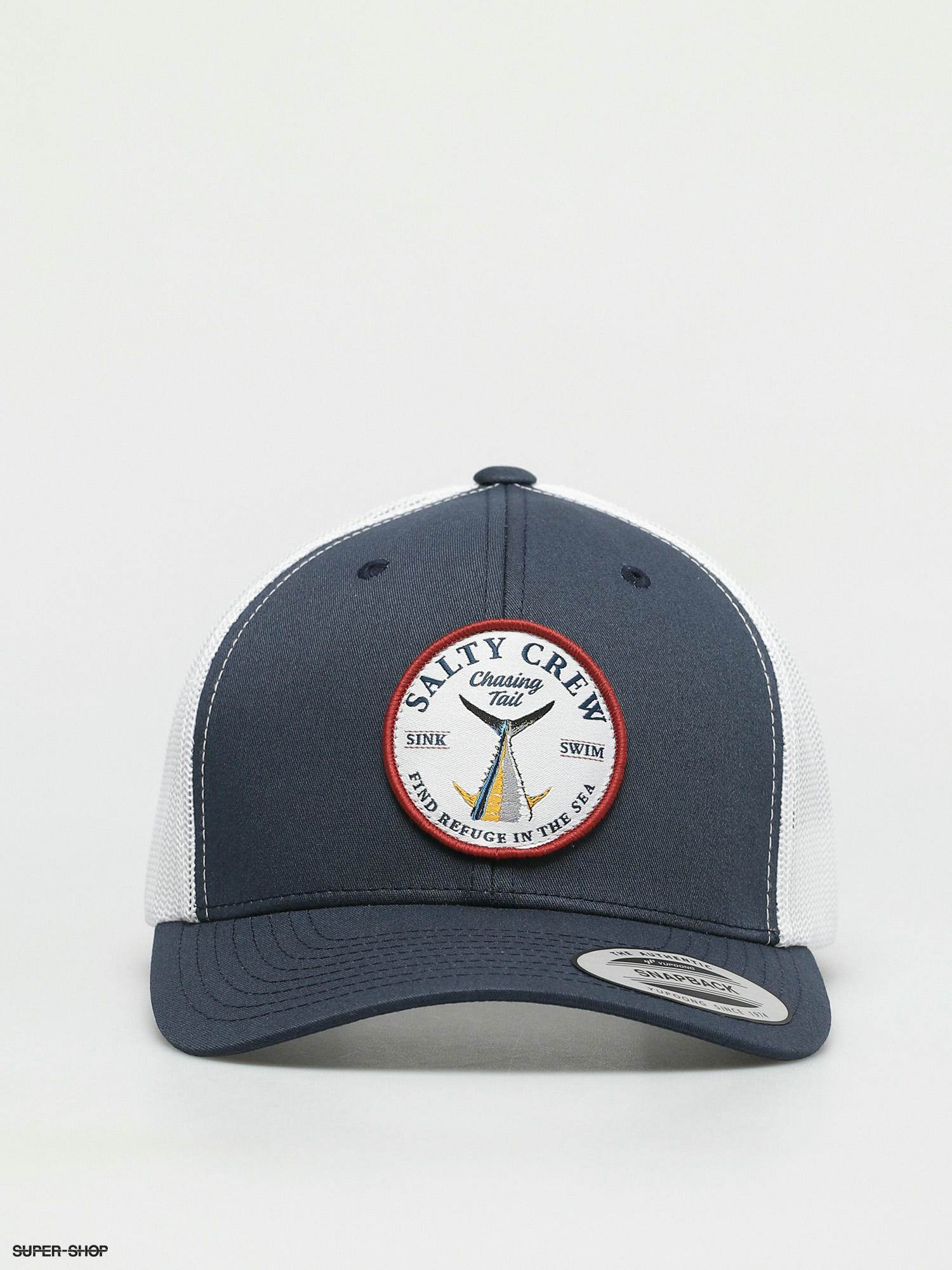 Salty Crew Bottom Dweller Retro Trucker ZD Cap (navy/white)