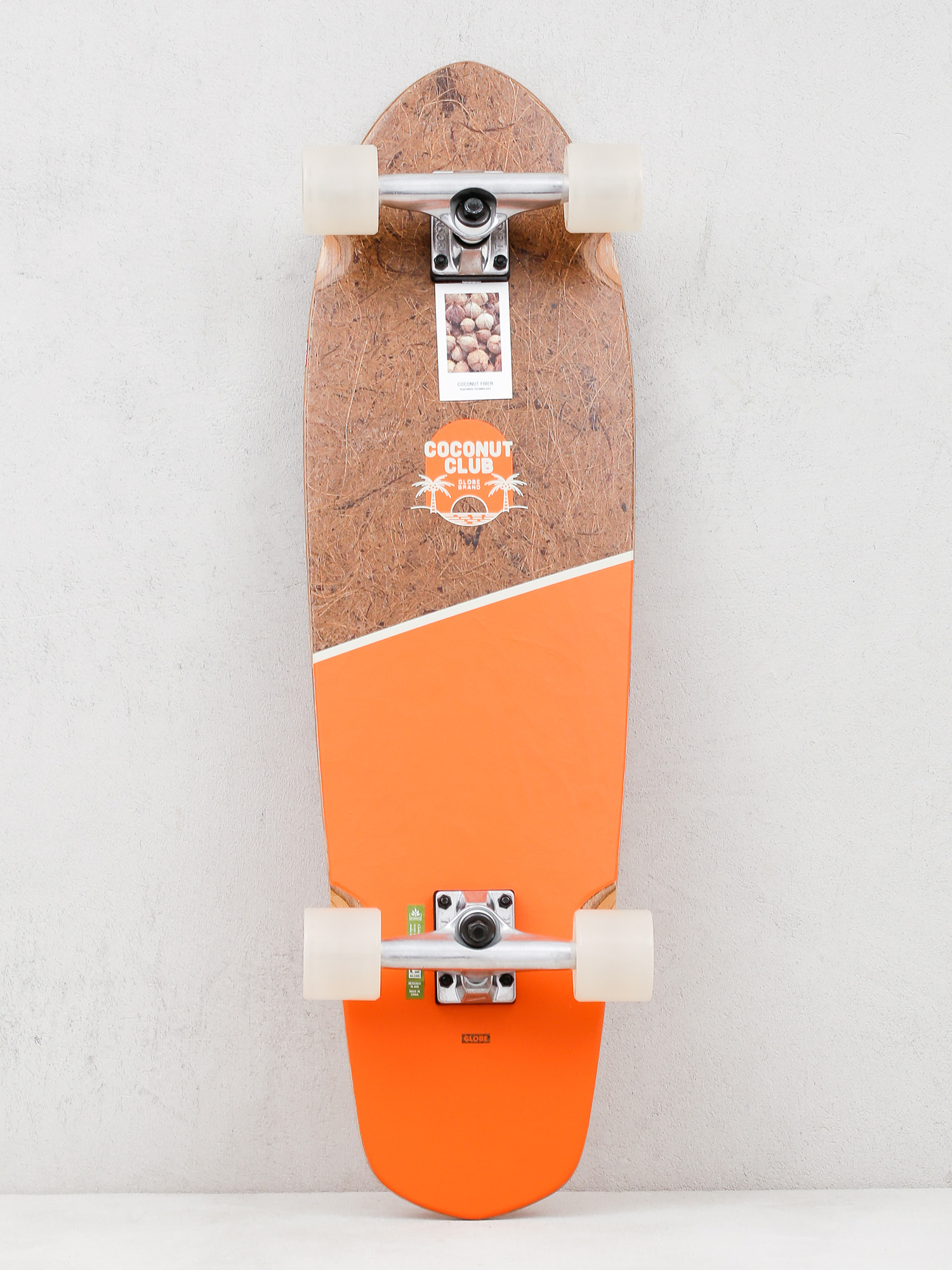 Globe Big Blazer Cruiser - brown, grey (olivewood/stone)