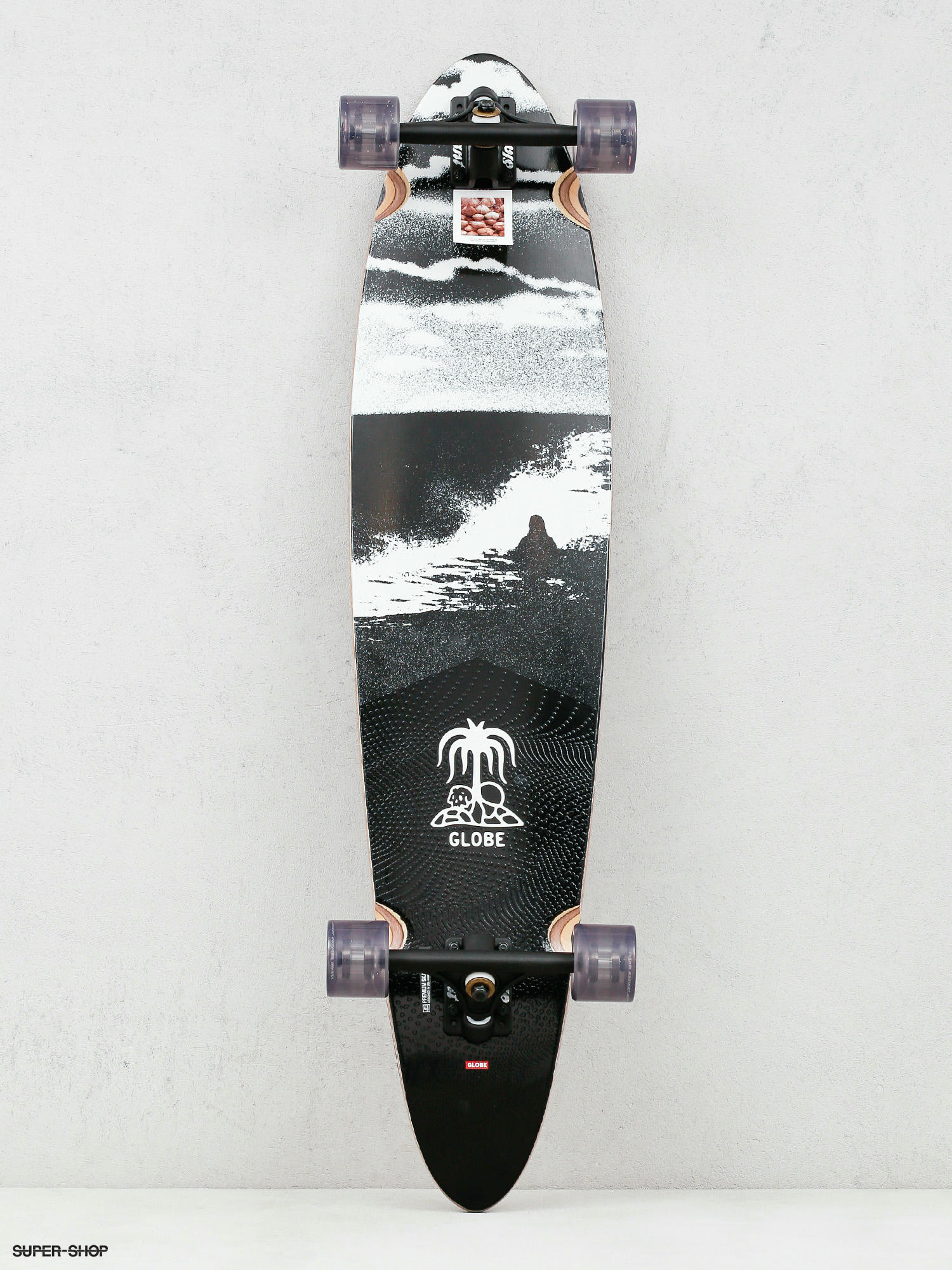 Globe Pinner Classic Longboard (coconut/black tide)