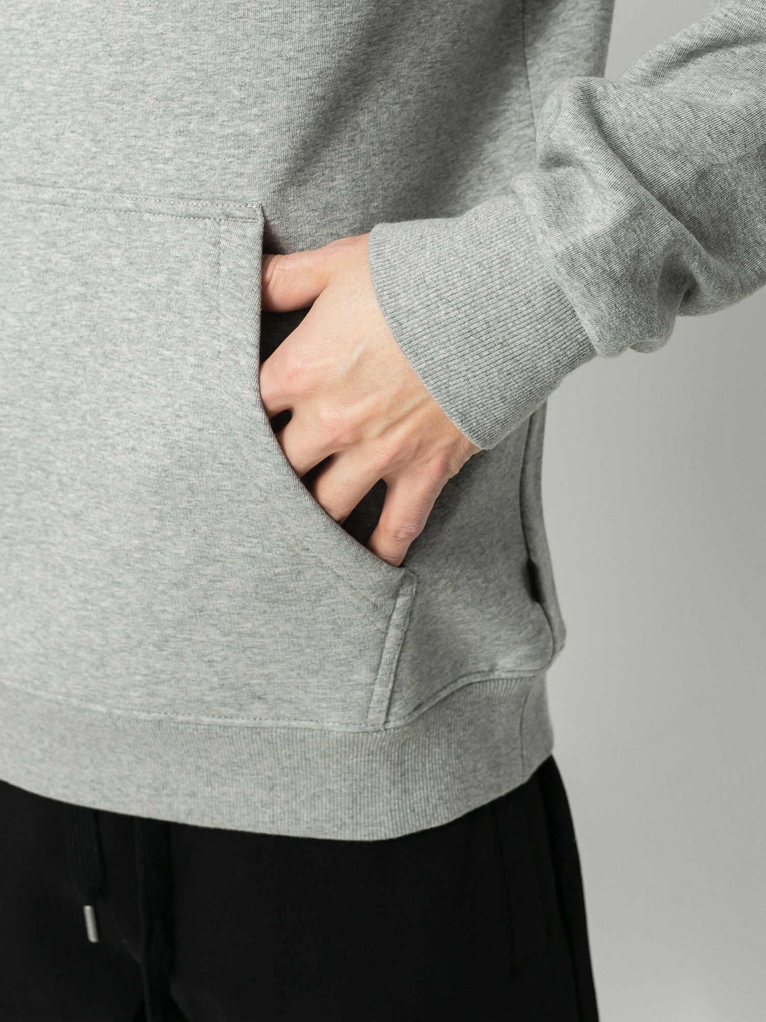 Dickies Icon Logo HD Hoodie (grey melange)