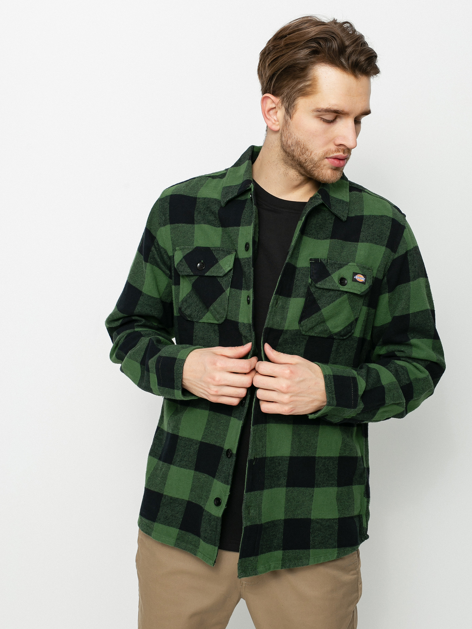Dickies Sacramento Hemd (pine green)