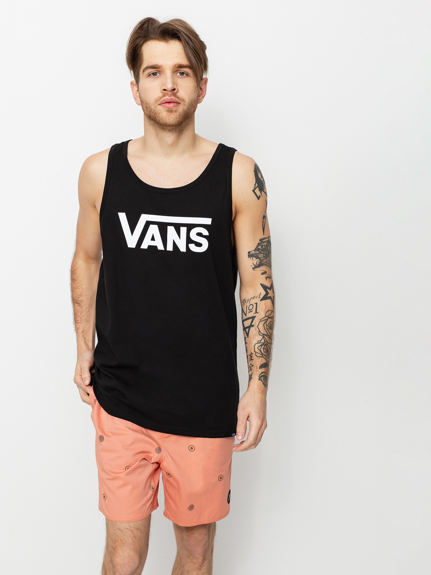 Vans Tank top Classic Tank (black/white)