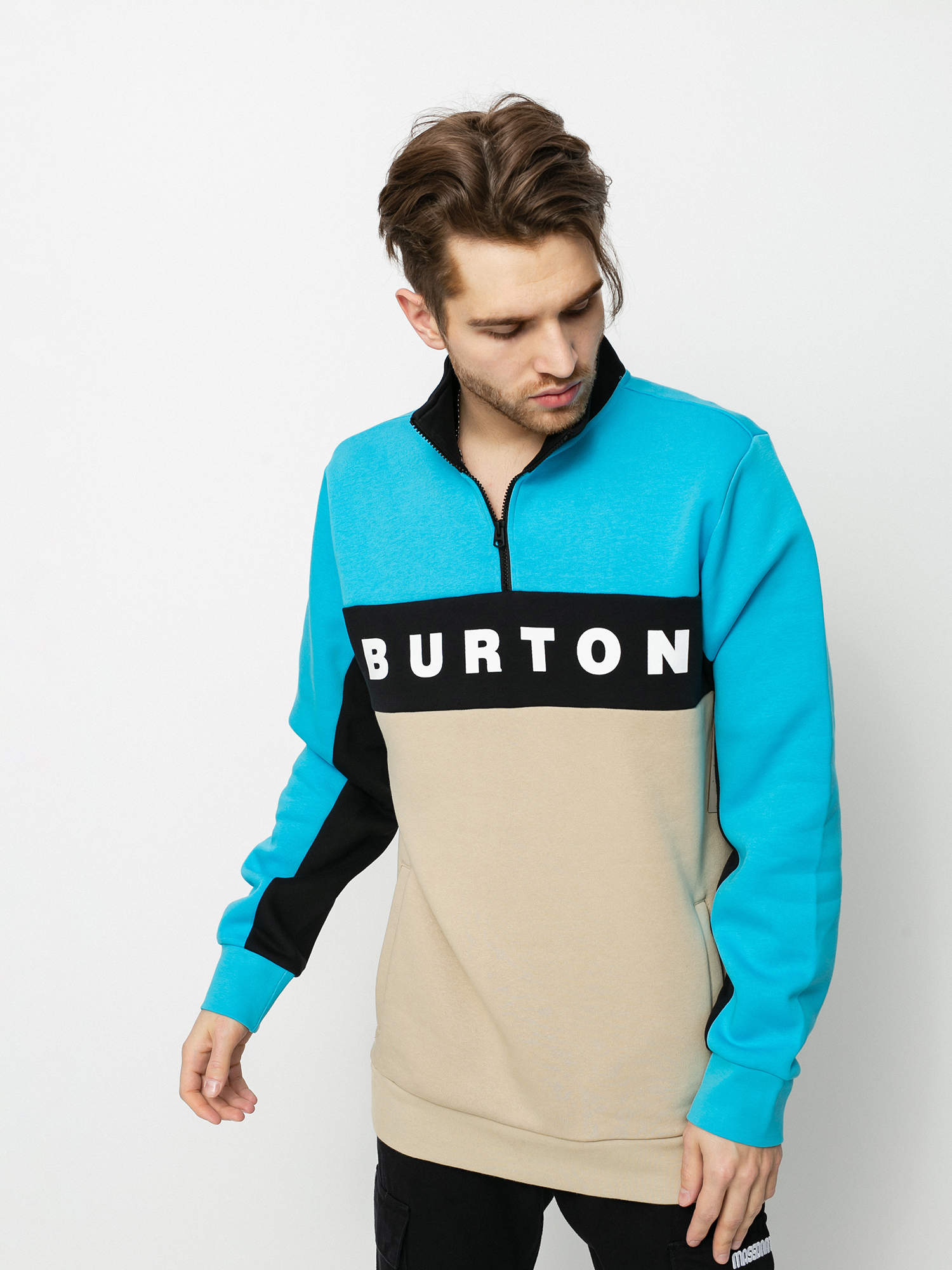 burton quarter zip