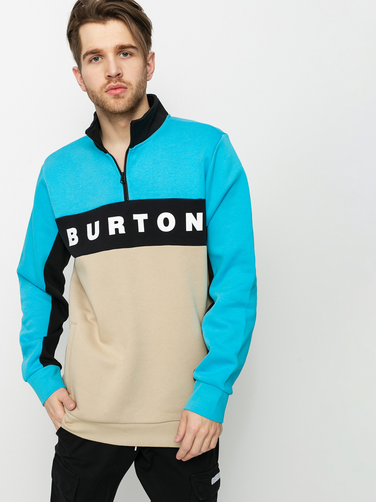 burton quarter zip