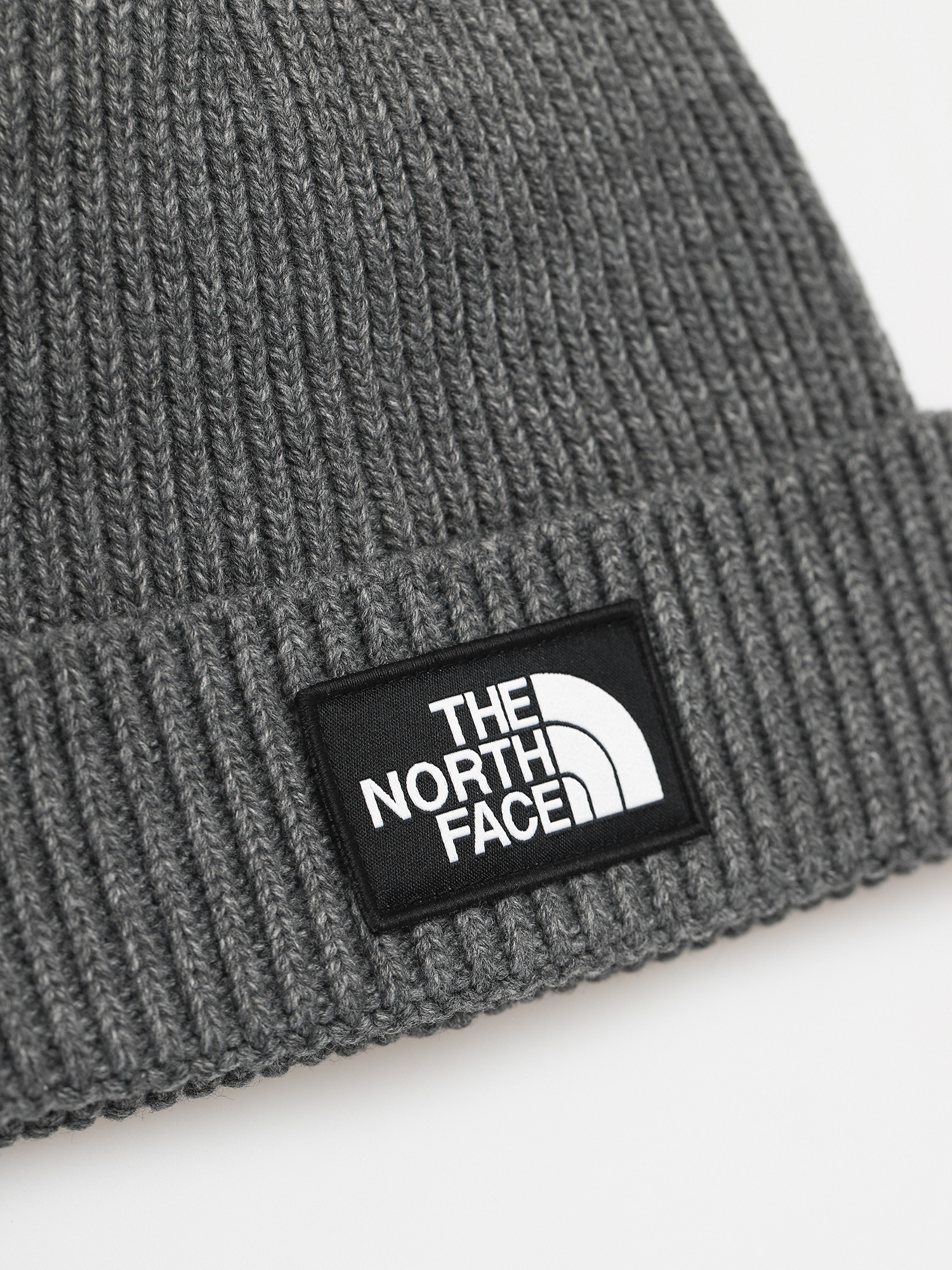 The North Face TNF Logo Box Mütze (tnf medium grey heather)