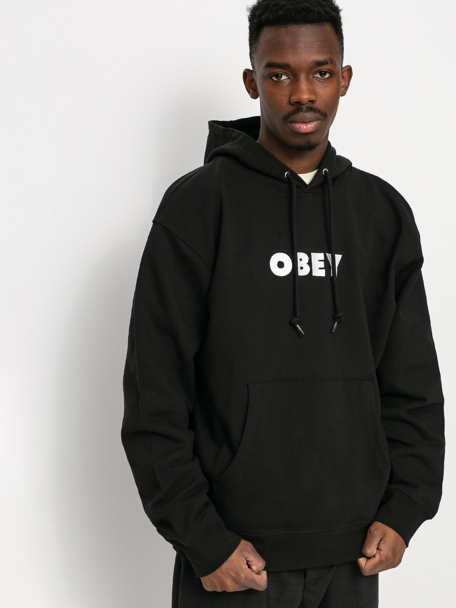 OBEY Logo HD Hoodie (black)