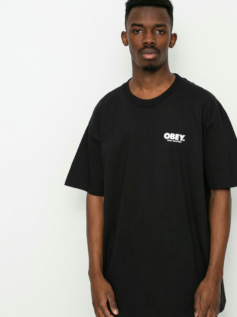 OBEY Visual Industries T-shirt (black)