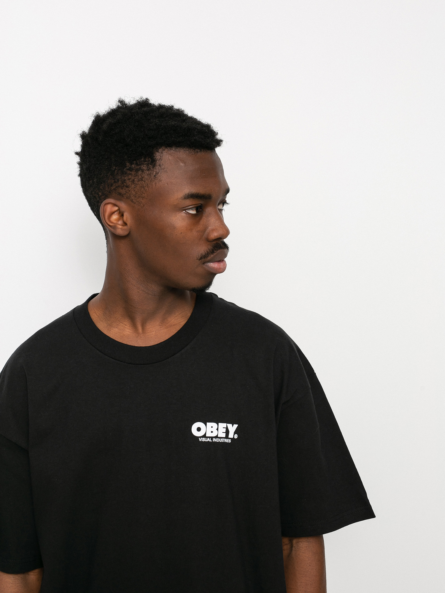 OBEY Visual Industries T-shirt (black)