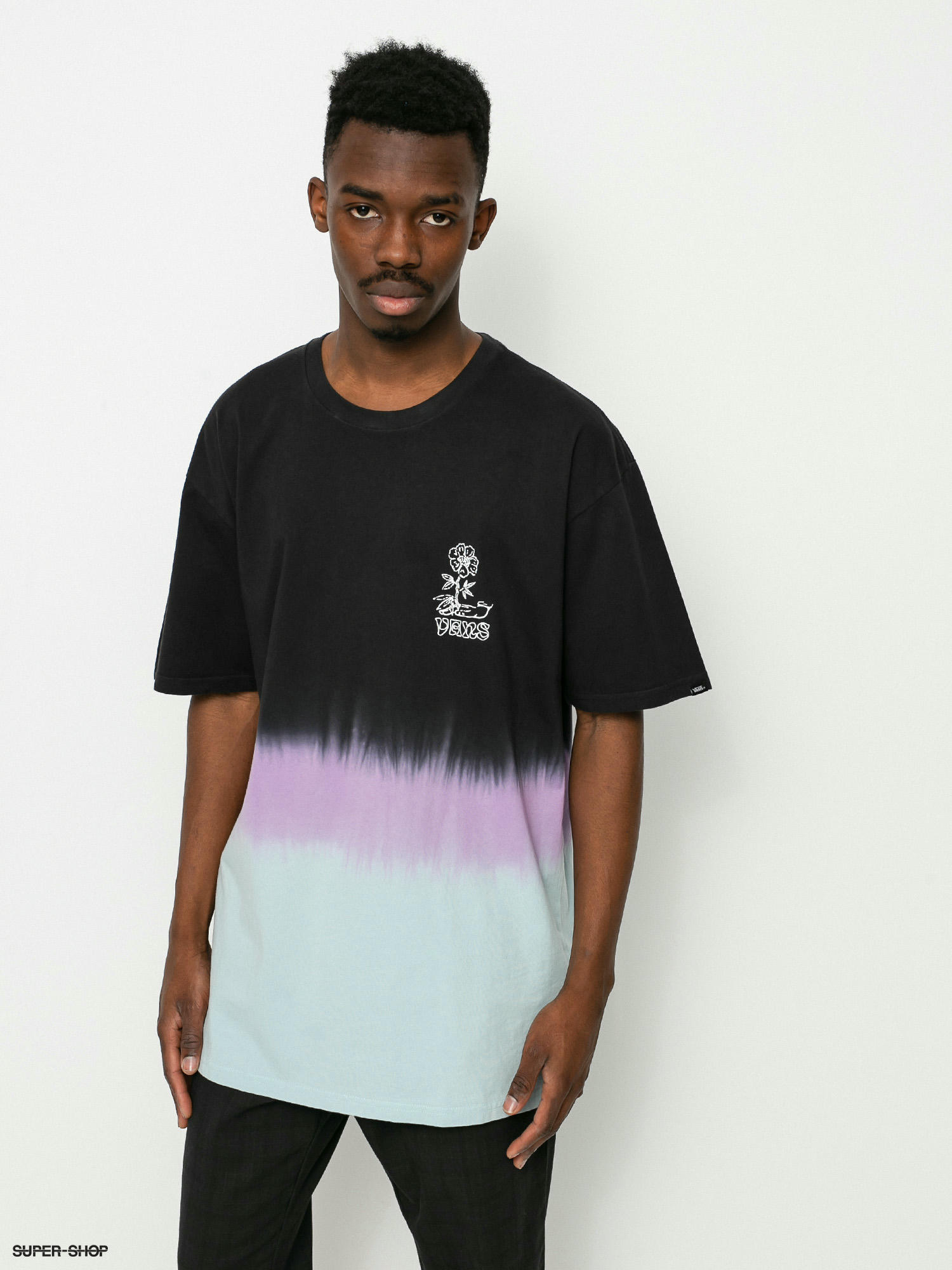 vans tie dye tshirt