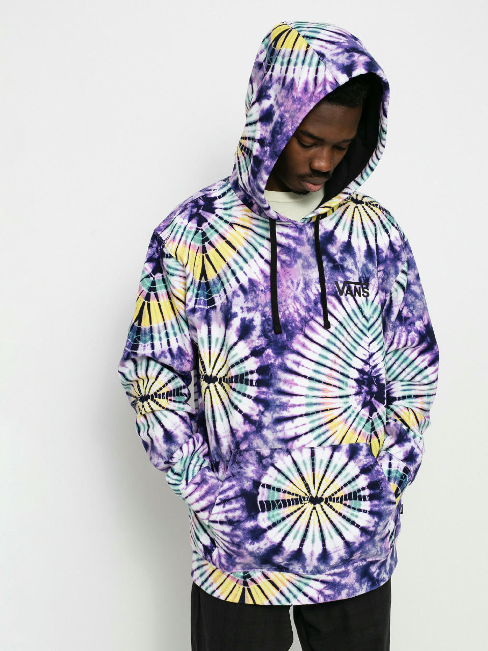 Vans New Age HD Hoodie (new age purple tie dye)