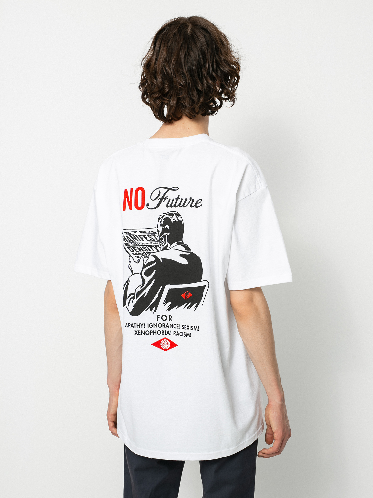 OBEY No Future T-shirt (white)