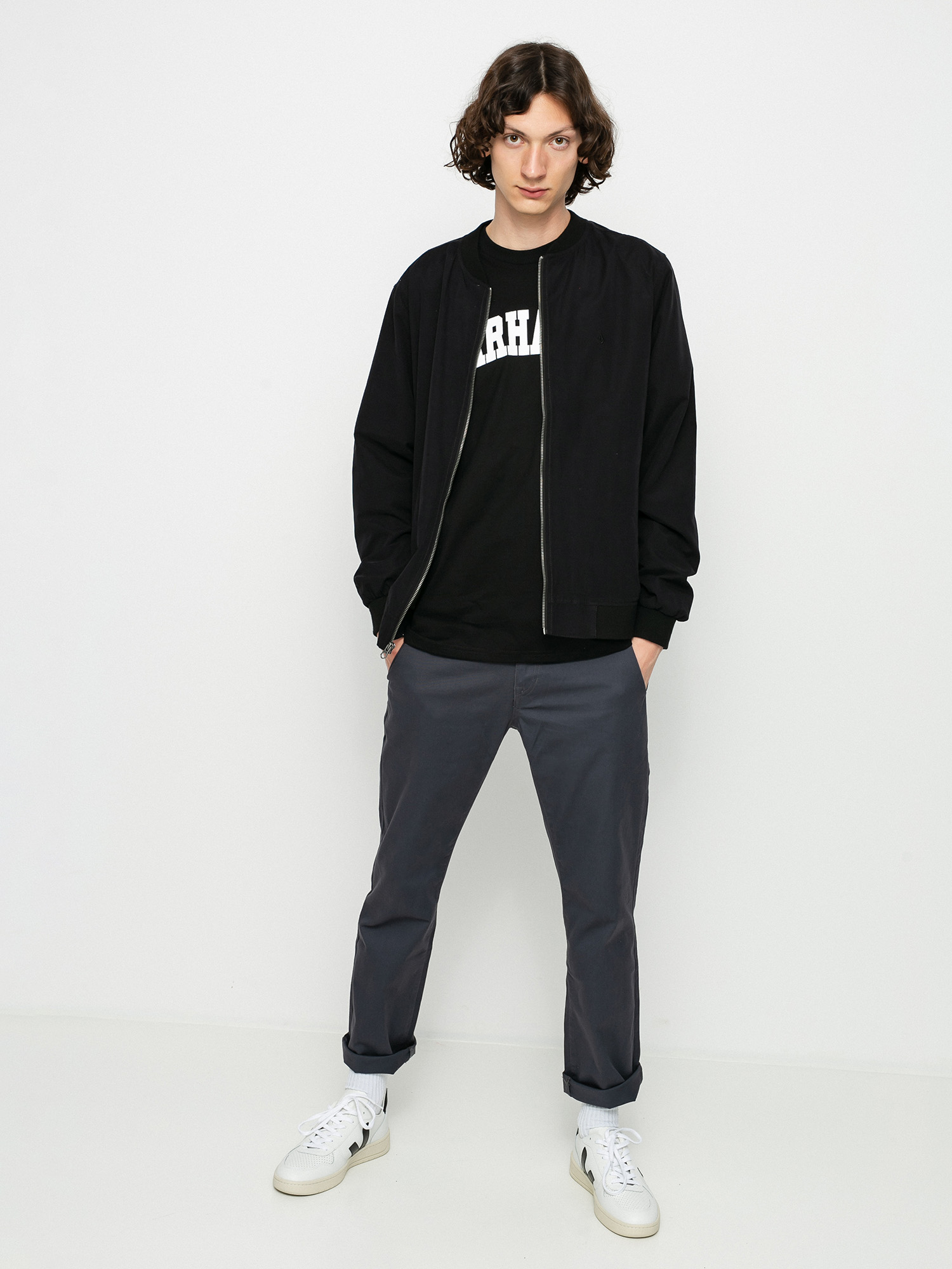 Volcom Burnward Jacke (black combo)