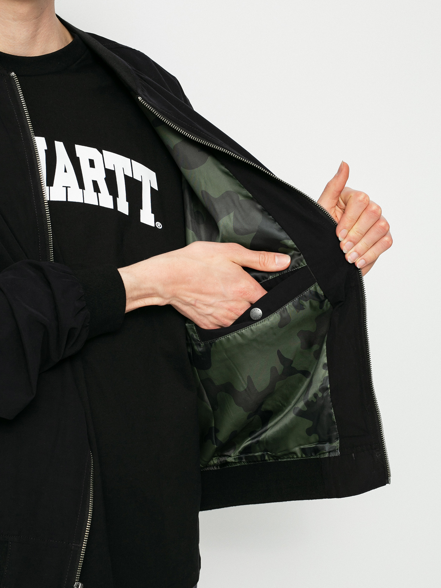 Volcom Burnward Jacke (black combo)