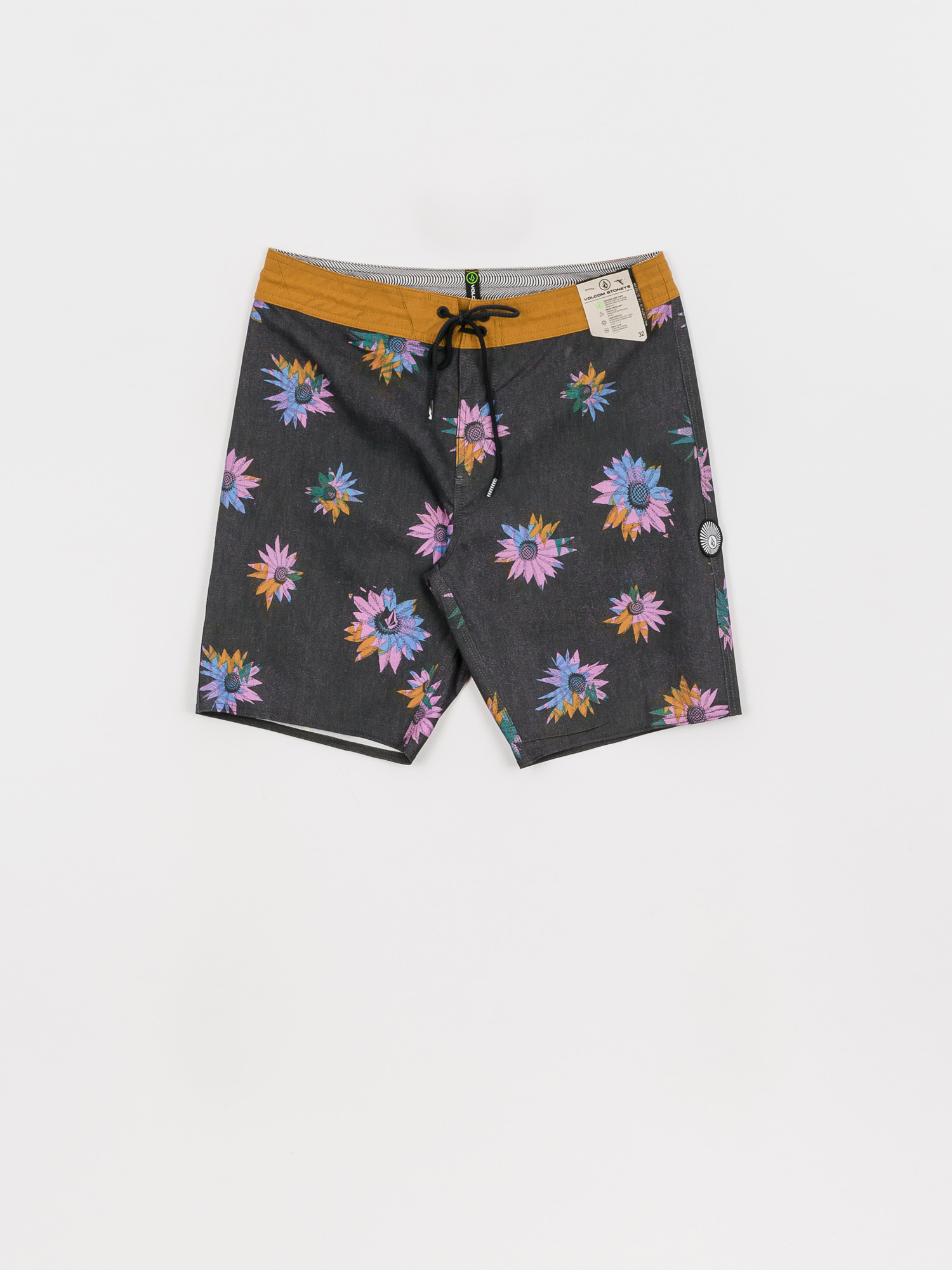 Volcom Natural Visions Stoney 19 Boardshorts (black)