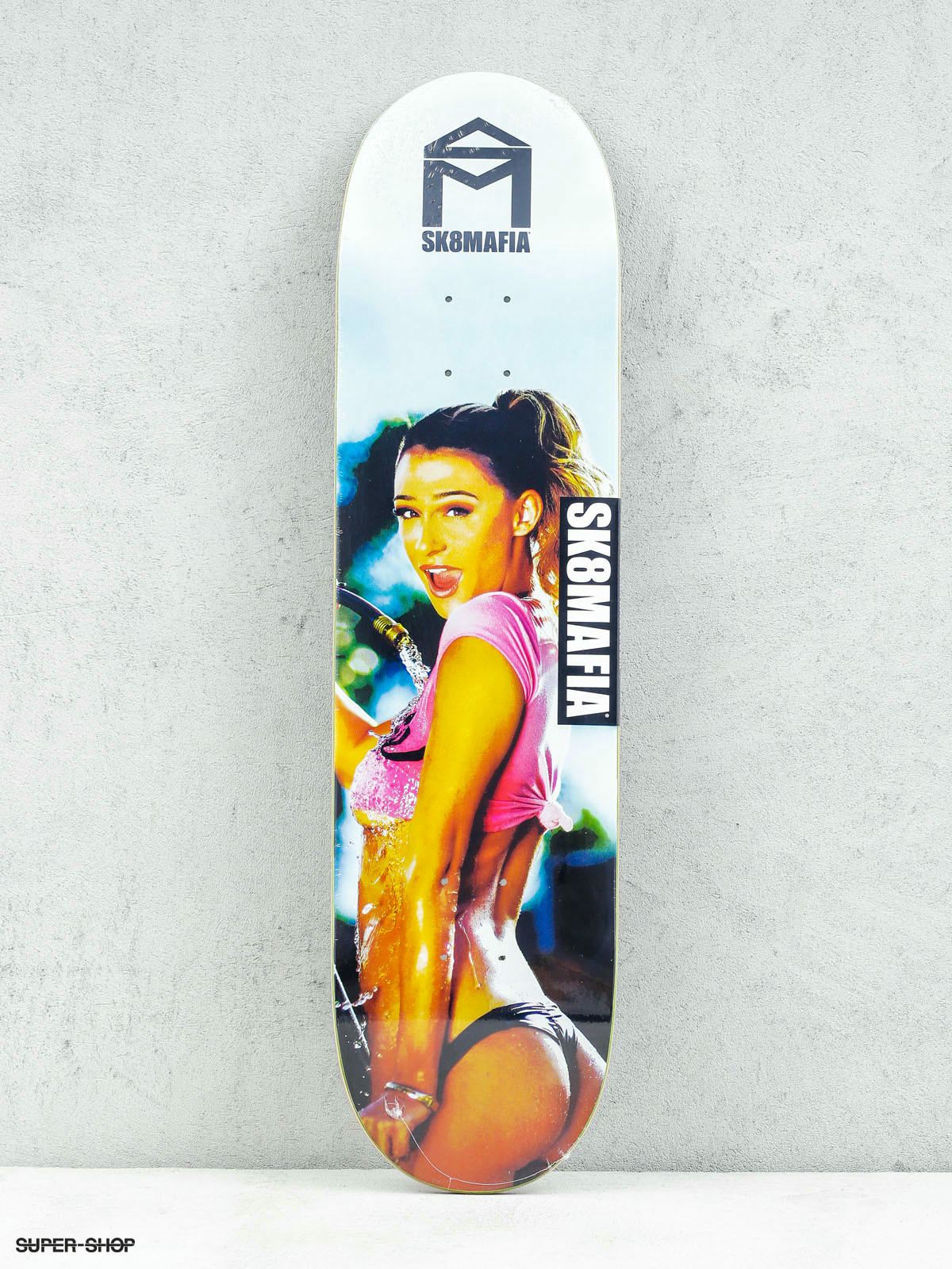 Sk8 Mafia Girls Skateboard Deck Jess 8.25 with Griptape 