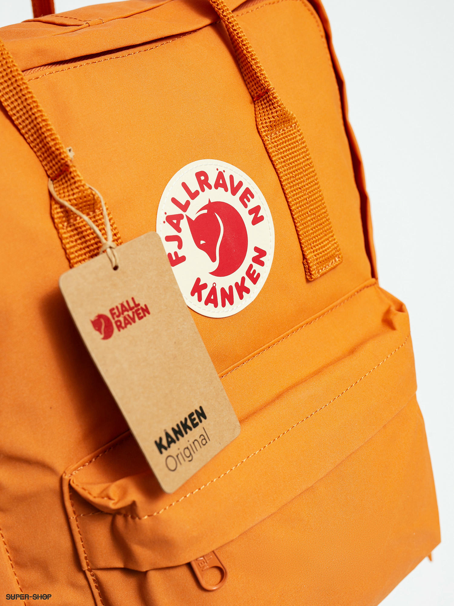 Fjallraven 2025 orange backpack