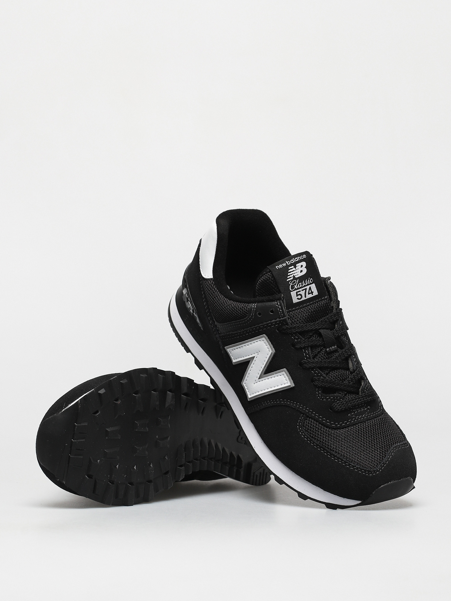 New Balance 574 Schuhe (black/white)