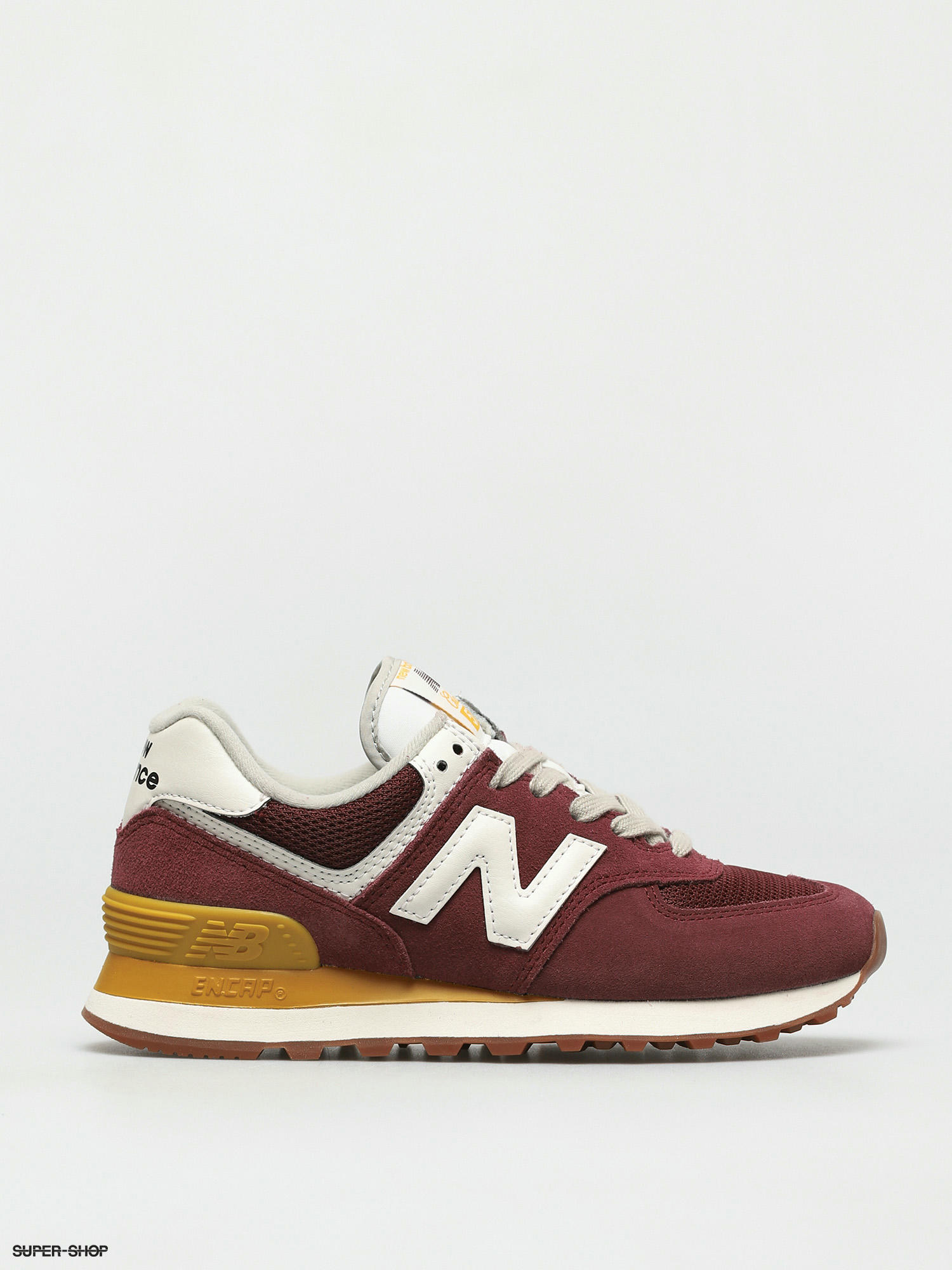 new balance 574 red and yellow