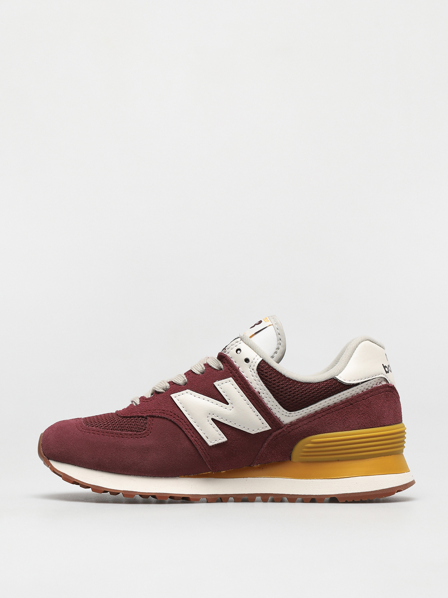 New Balance 574 Shoes Wmn (red/yellow)