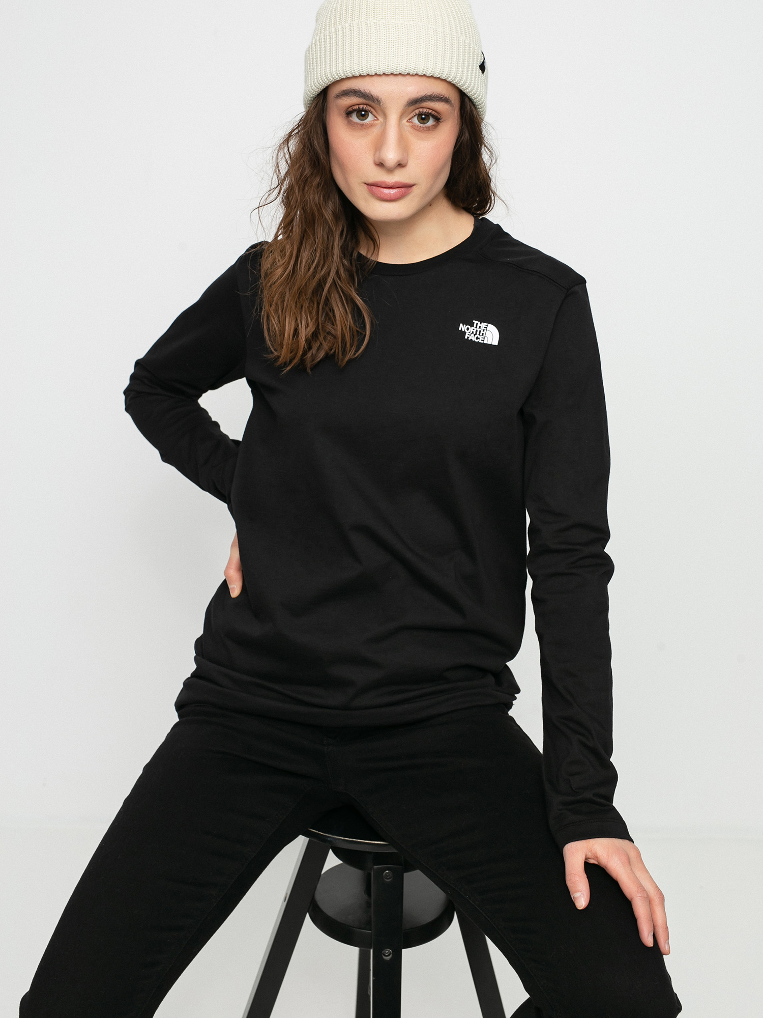 north face simple dome long sleeve