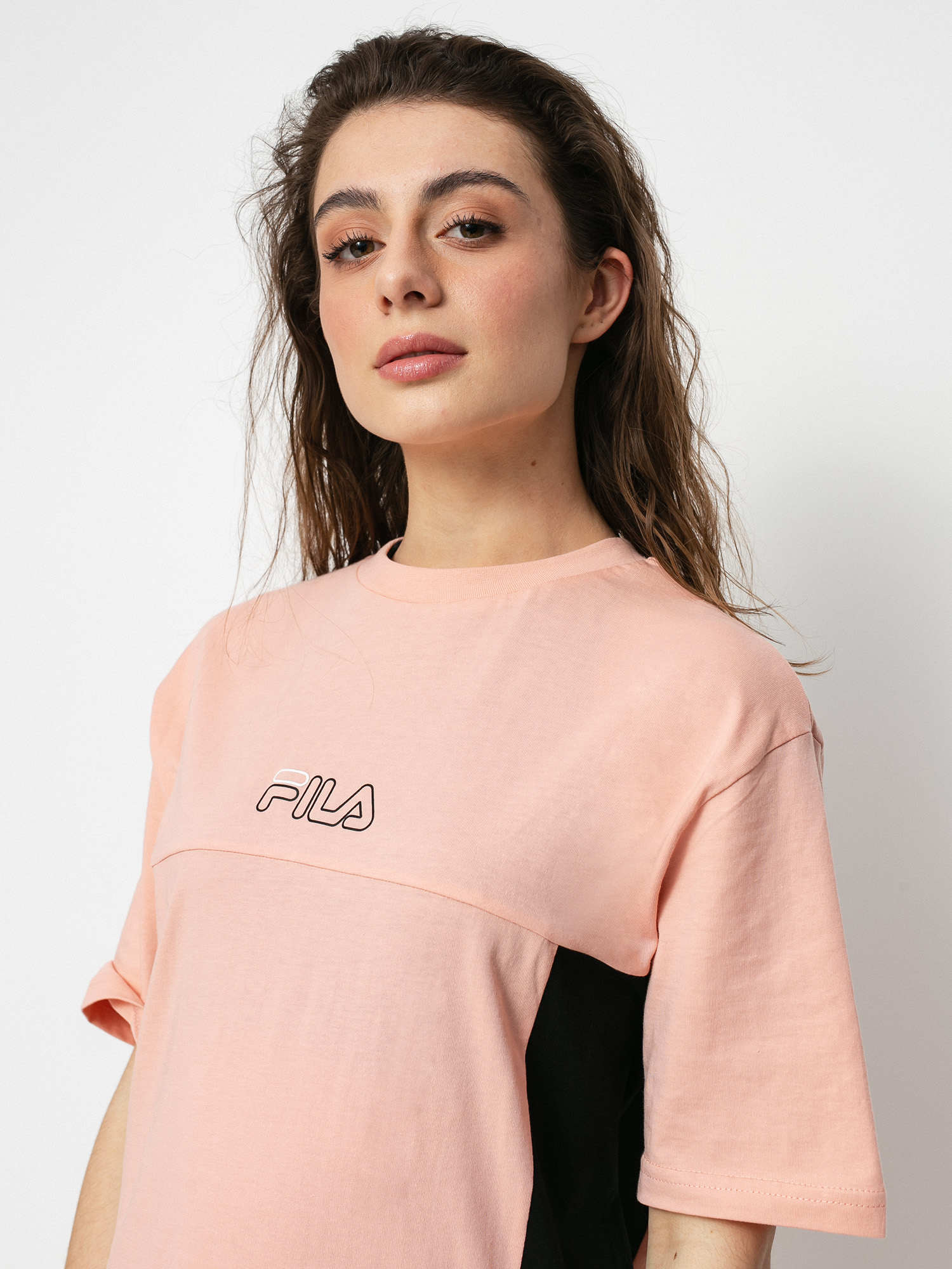 Fila Jadyn Blocked Dress Wmn (coral cloud/black bright/white)