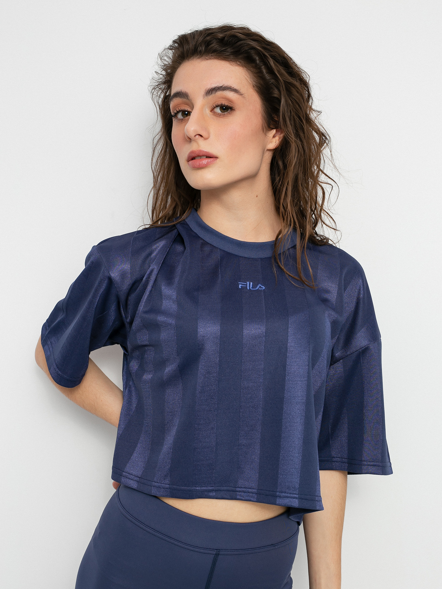 Fila Fia Cropped T-shirt Wmn (crown blue)