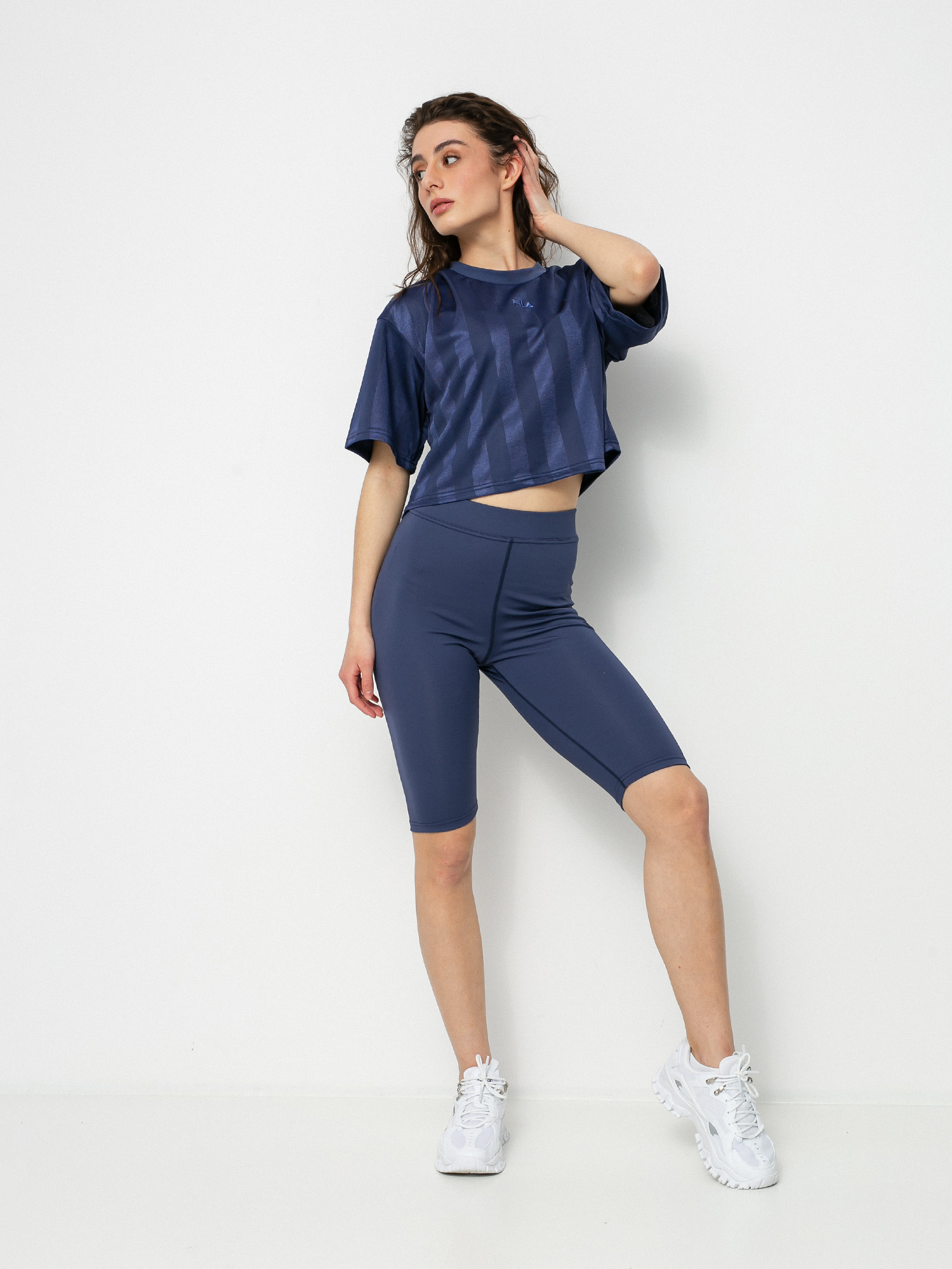 Fila Fia Cropped T-shirt Wmn (crown blue)