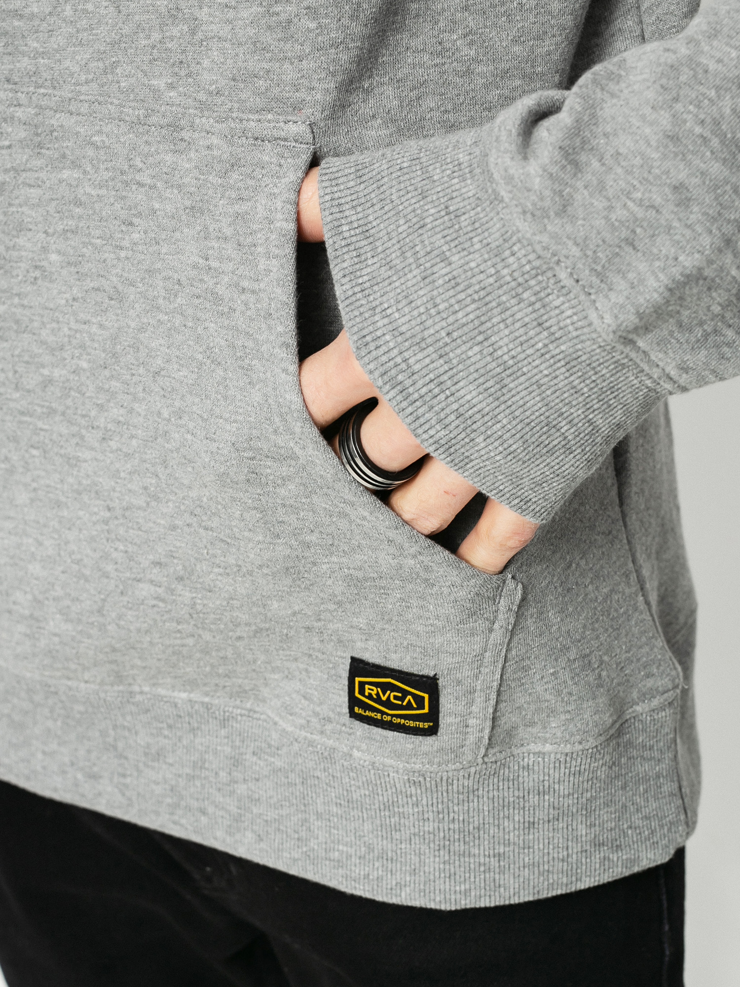 RVCA Americana HD Hoodie (athletic heathe)