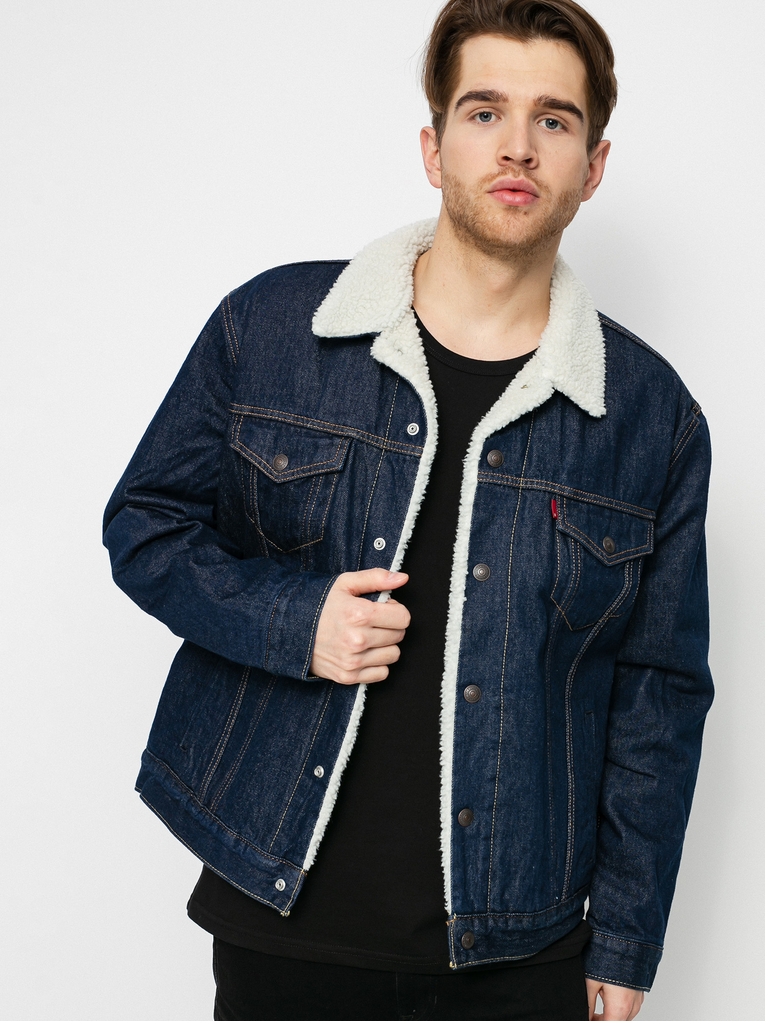 Levi's® Type 3 Sherpa Trucker Jacket (rockridge sherpa)